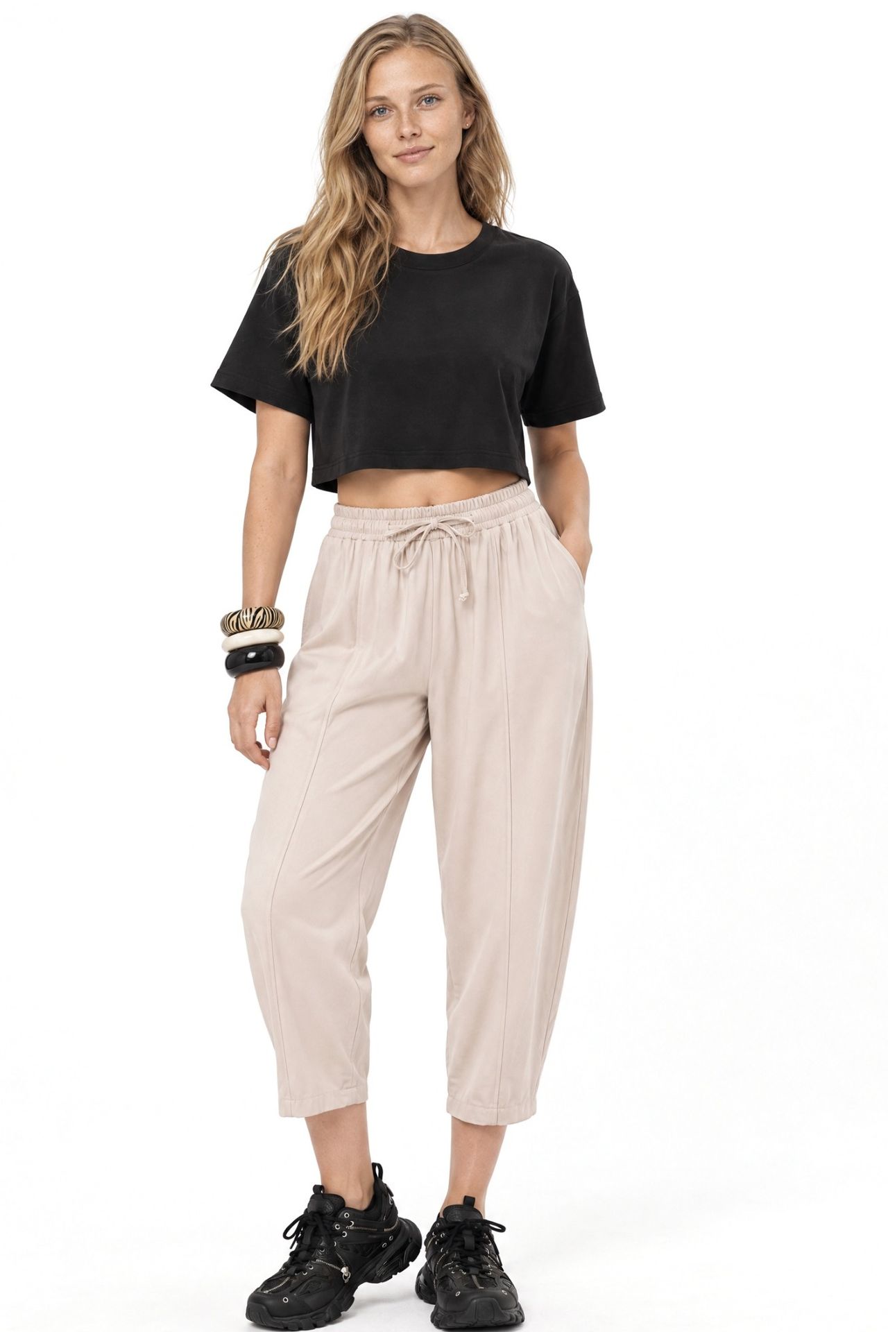 Mixray Salwar Fit Drawstring Pants 4