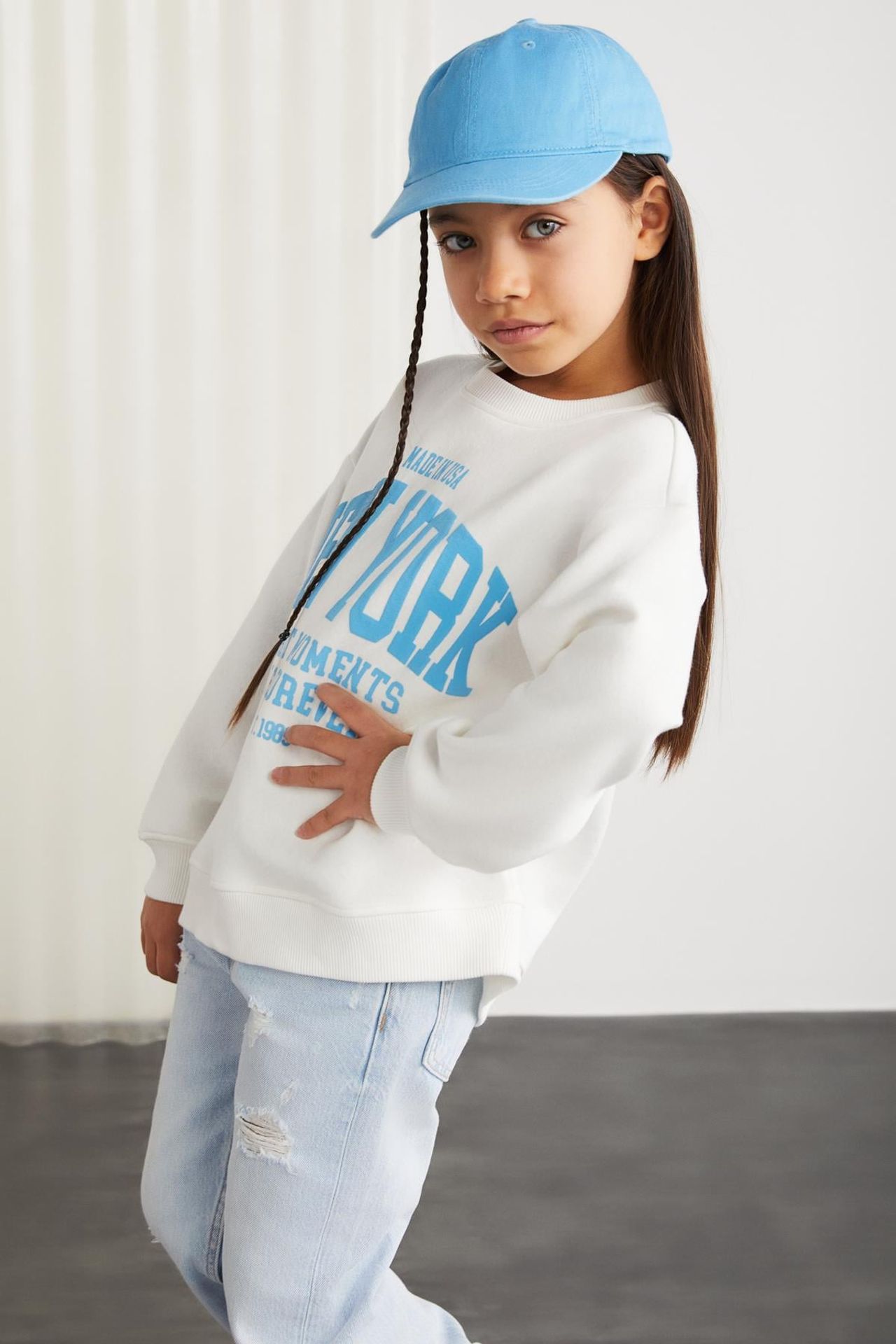 GRIMELANGE Relaxed Crew Neck Sweatshirt 3