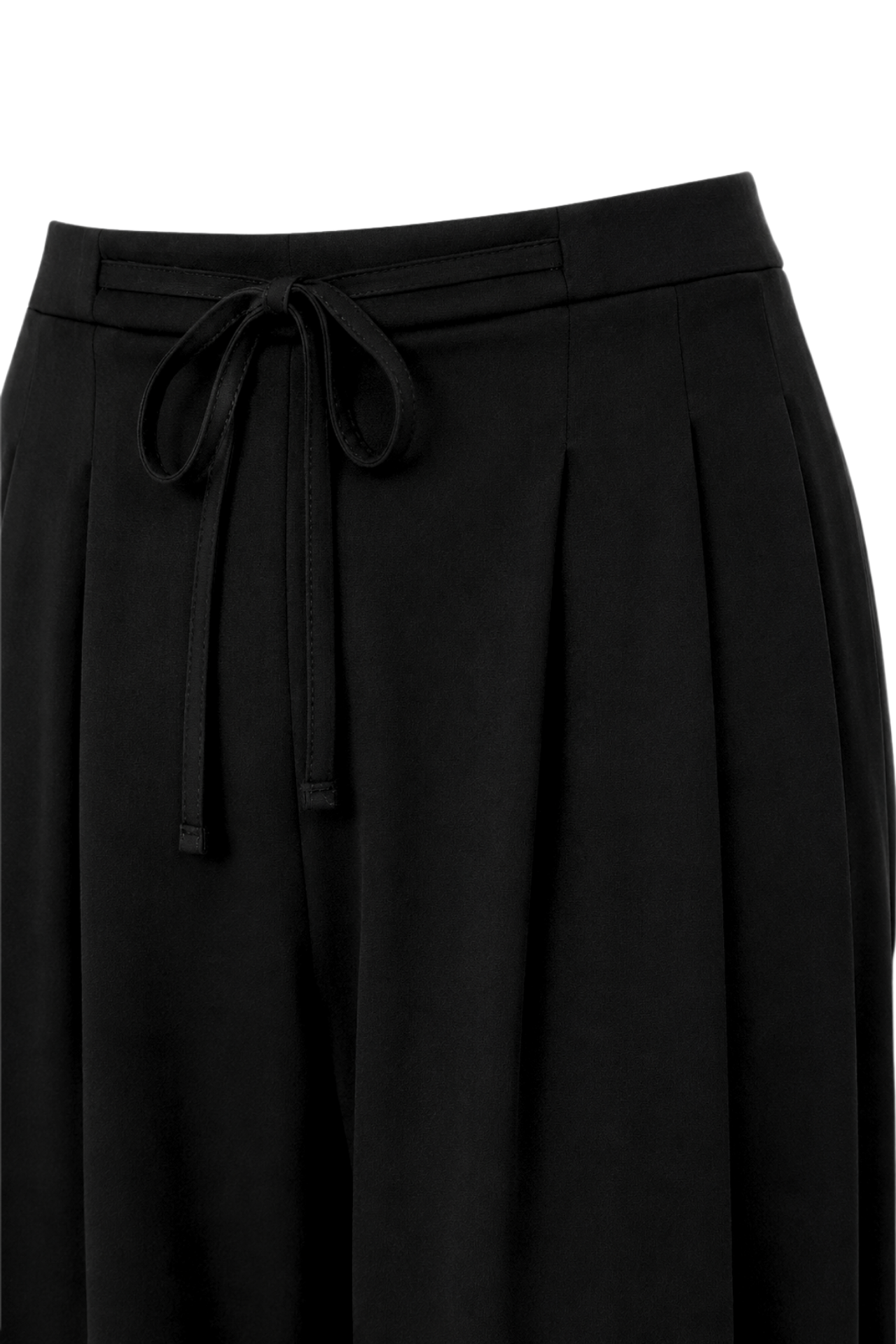 MIXRAY Women's High-waist Wide-leg Jersey Trousers 2