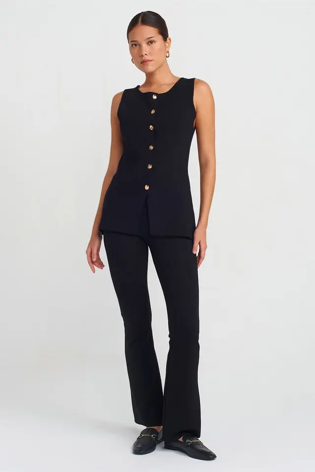 DILVIN High-Waist Flare Leggings