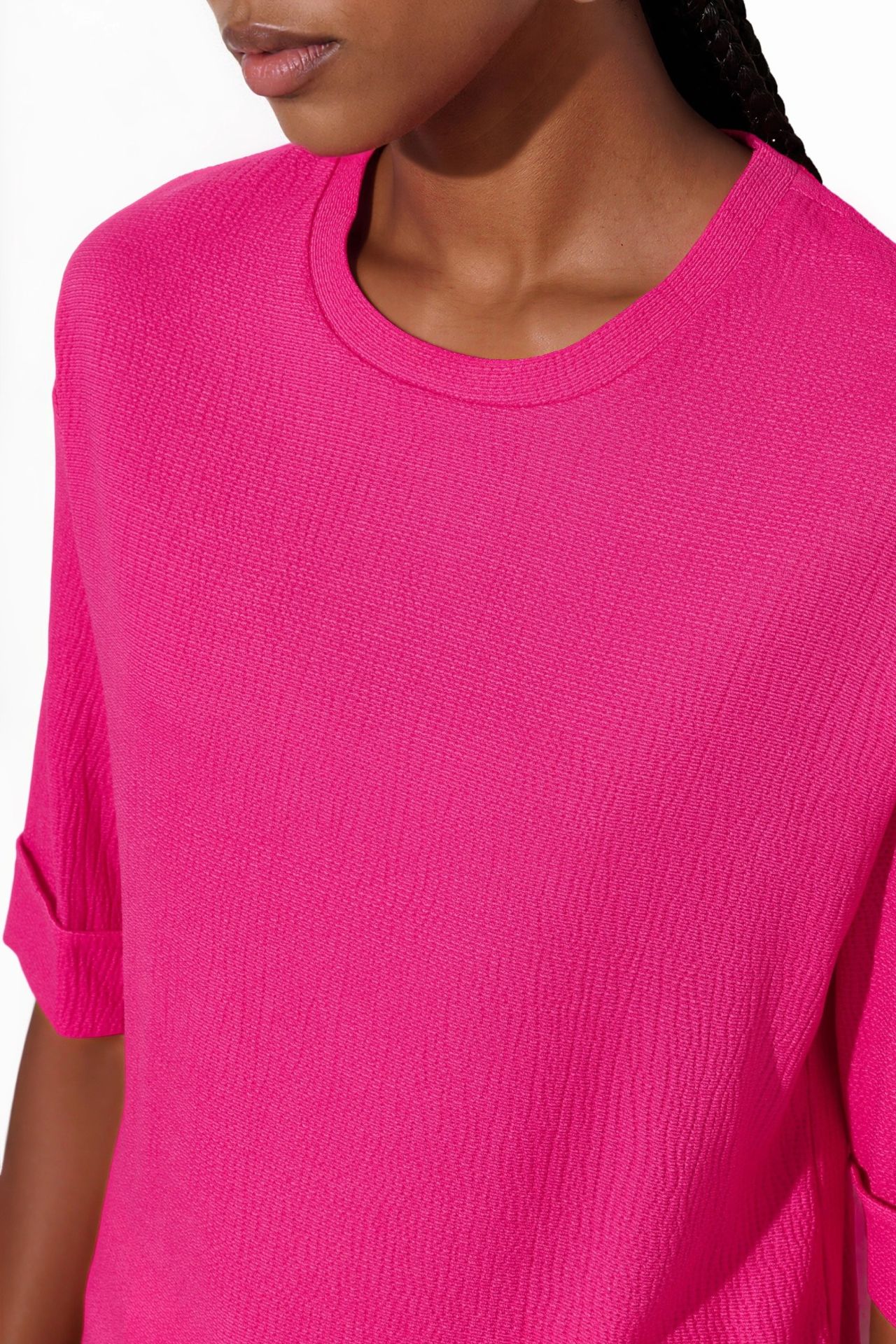 BDART Textured Crew Neck Short Sleeve T-Shirt 3