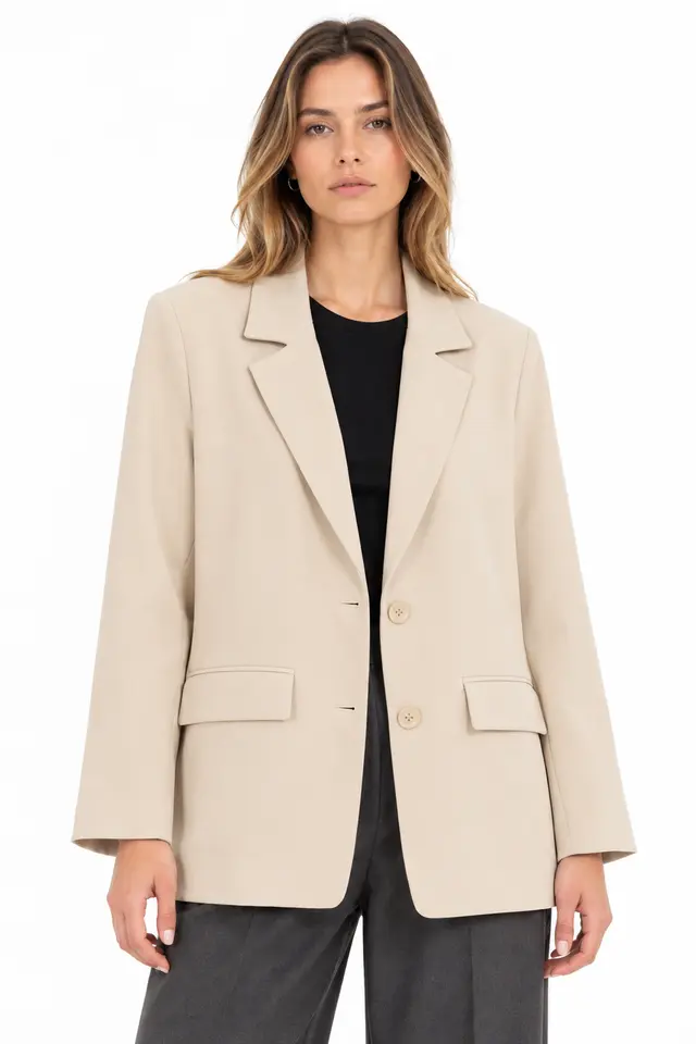 MIXRAY Oversized Blazer