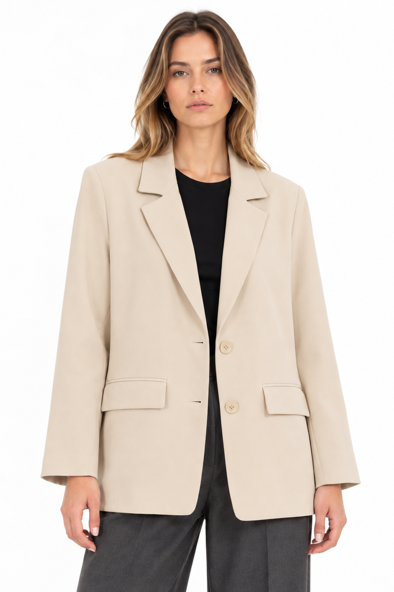 MIXRAY Oversized Blazer 1