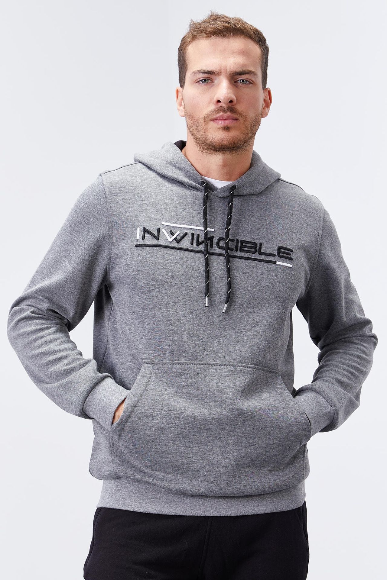 TOMMY Men's Printed Hooded Sweatshirt With Pocket 5