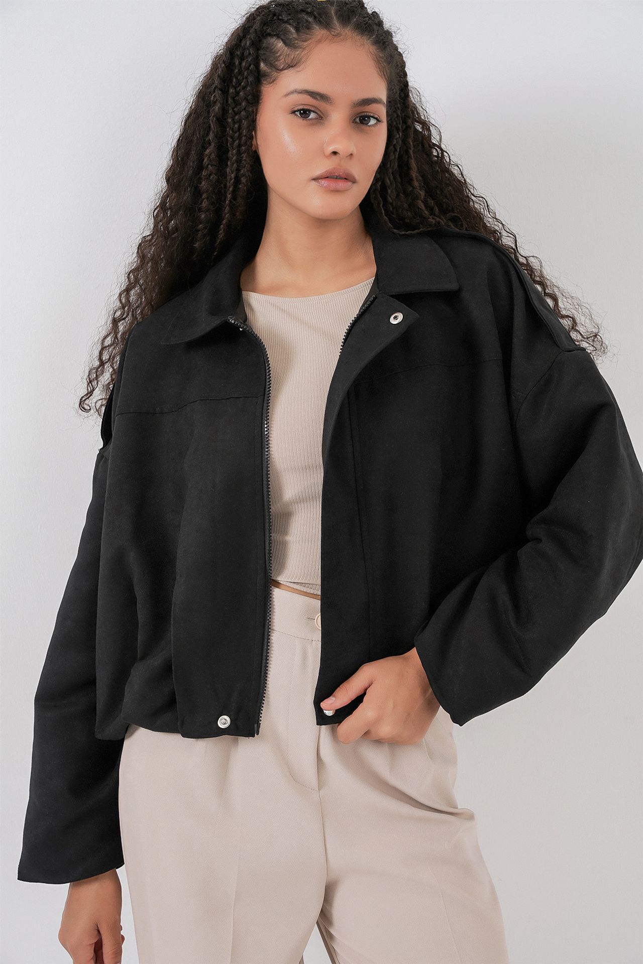 BDART Oversized Zip-Up Jacket