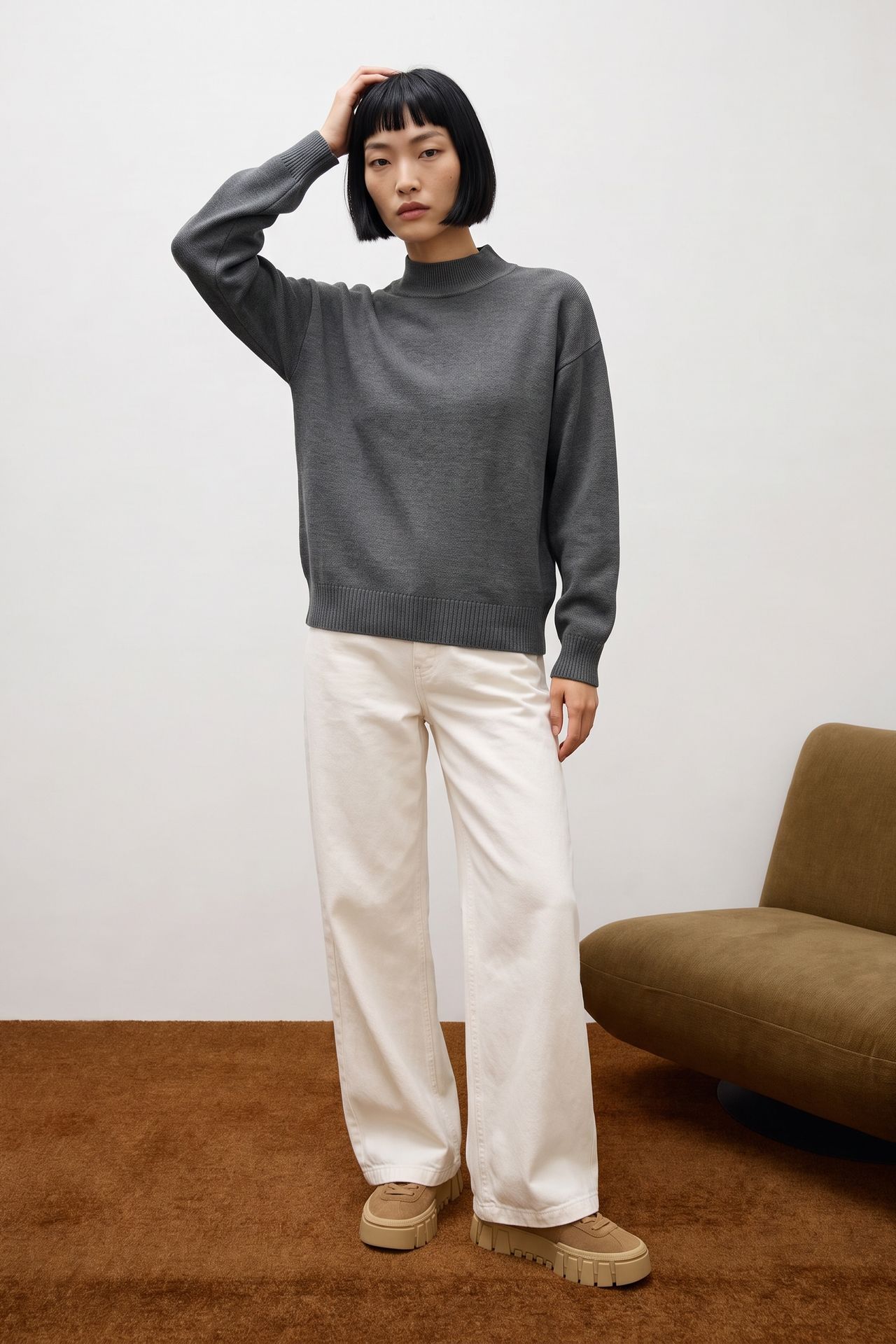 MY FASHION Knit Sweater 2