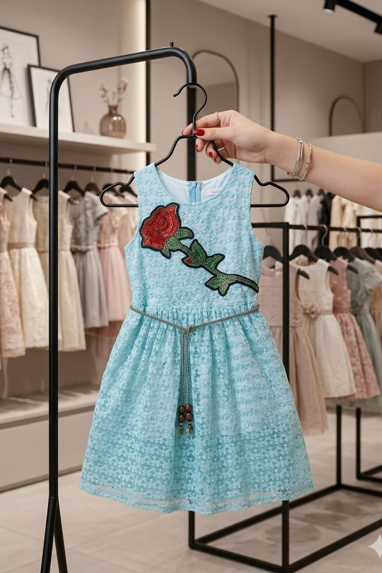 HİLAL AKINCI KİDS Youth Dress 4