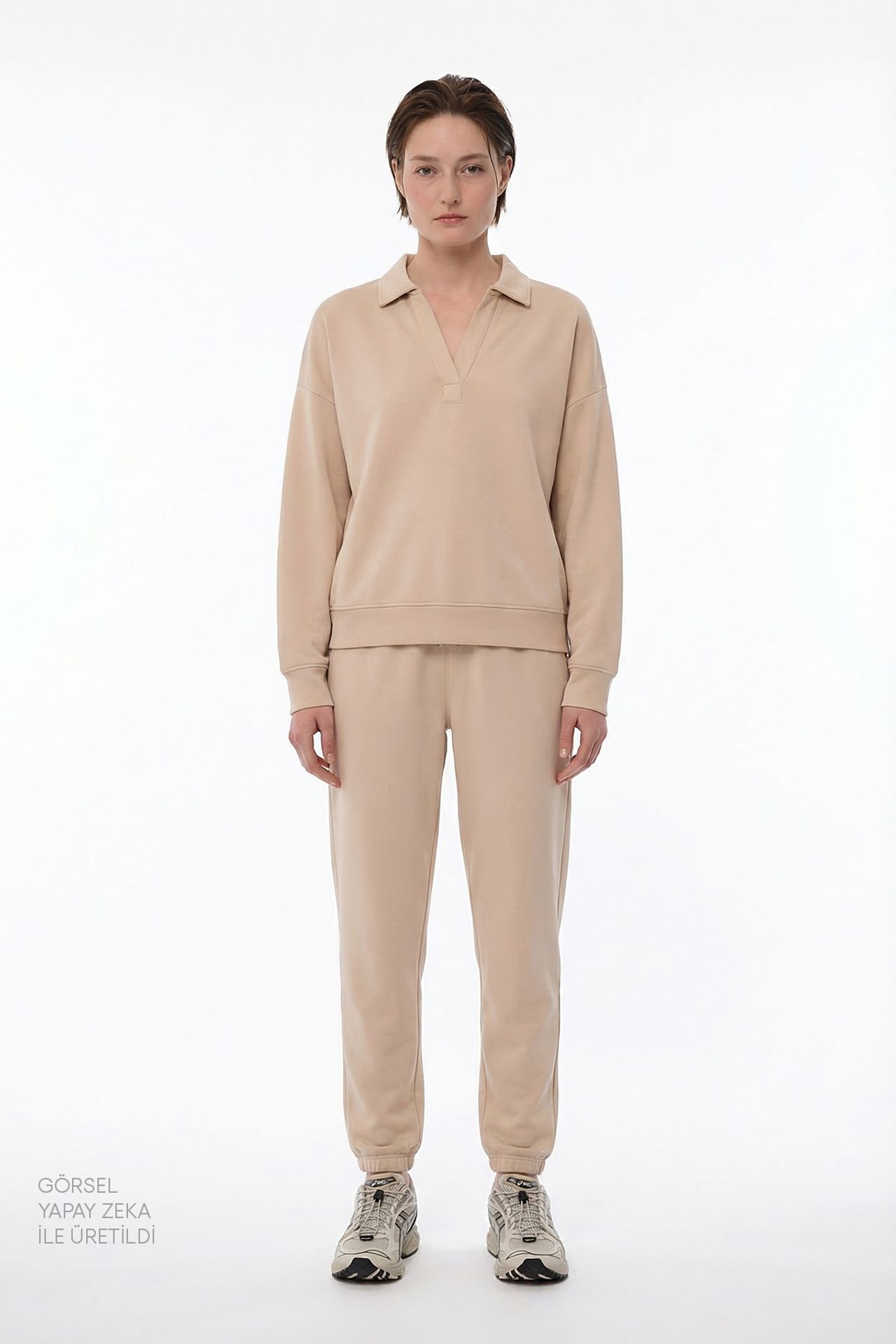 PENTI Polo Collar Modal Sweatshirt 4