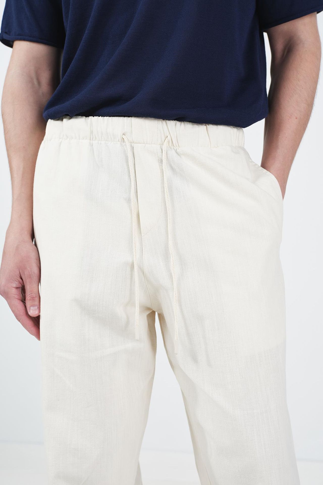 GIESTO Men's Tencel Straight-Leg Joggers 3