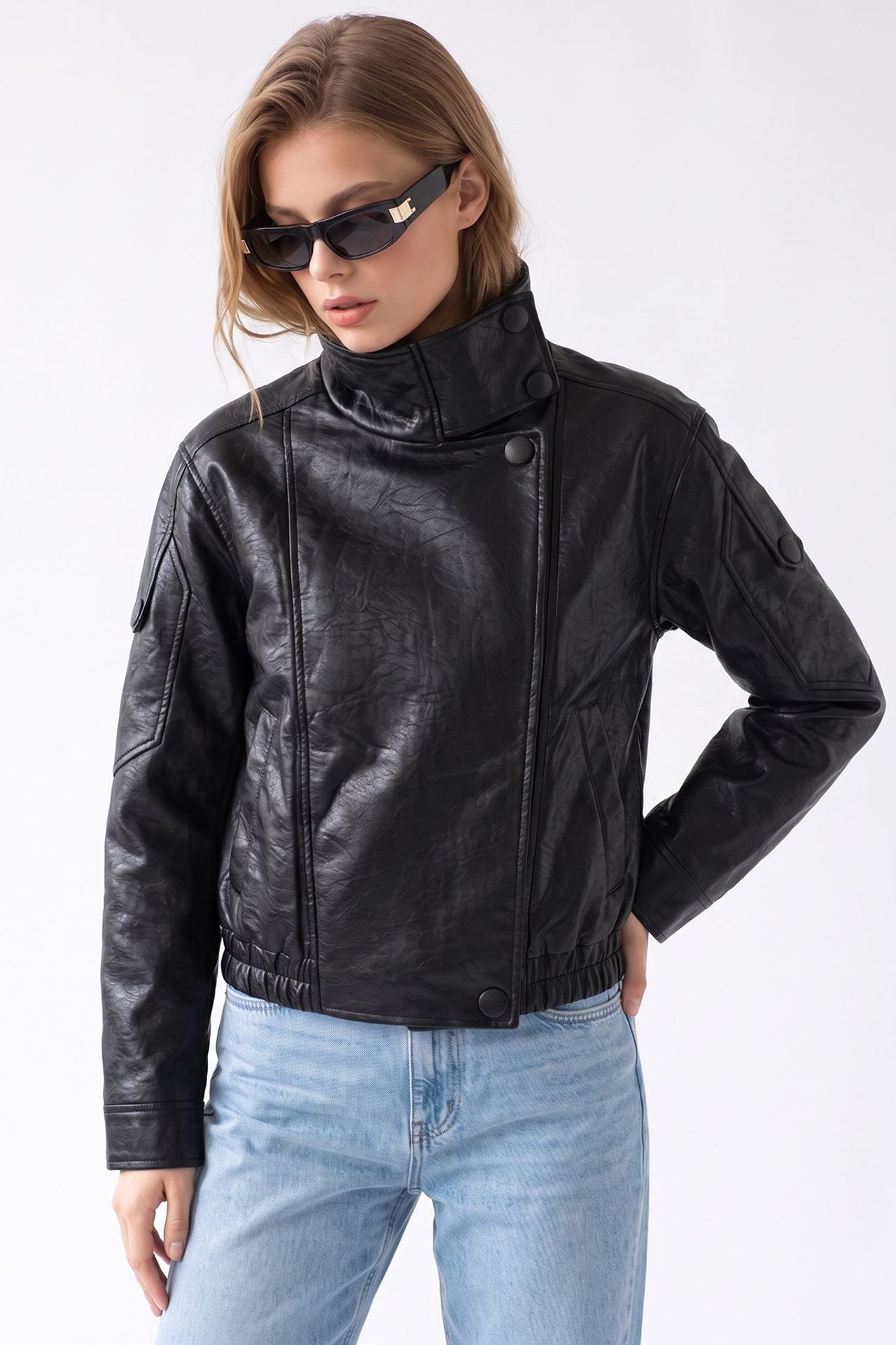 MIXRAY Women's Tailored Blazer 6