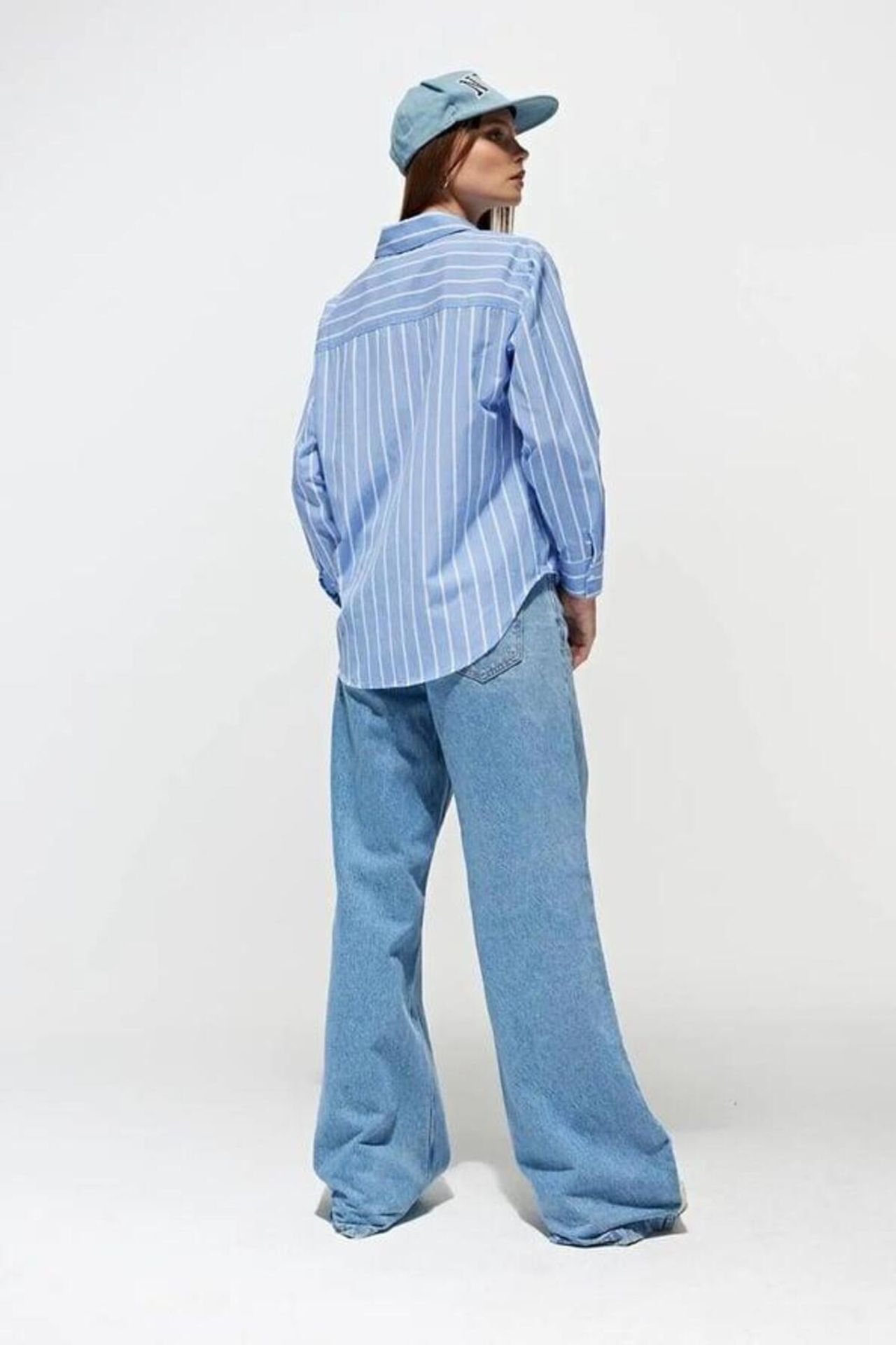 Mixray Striped Relaxed Fit Shirt 5