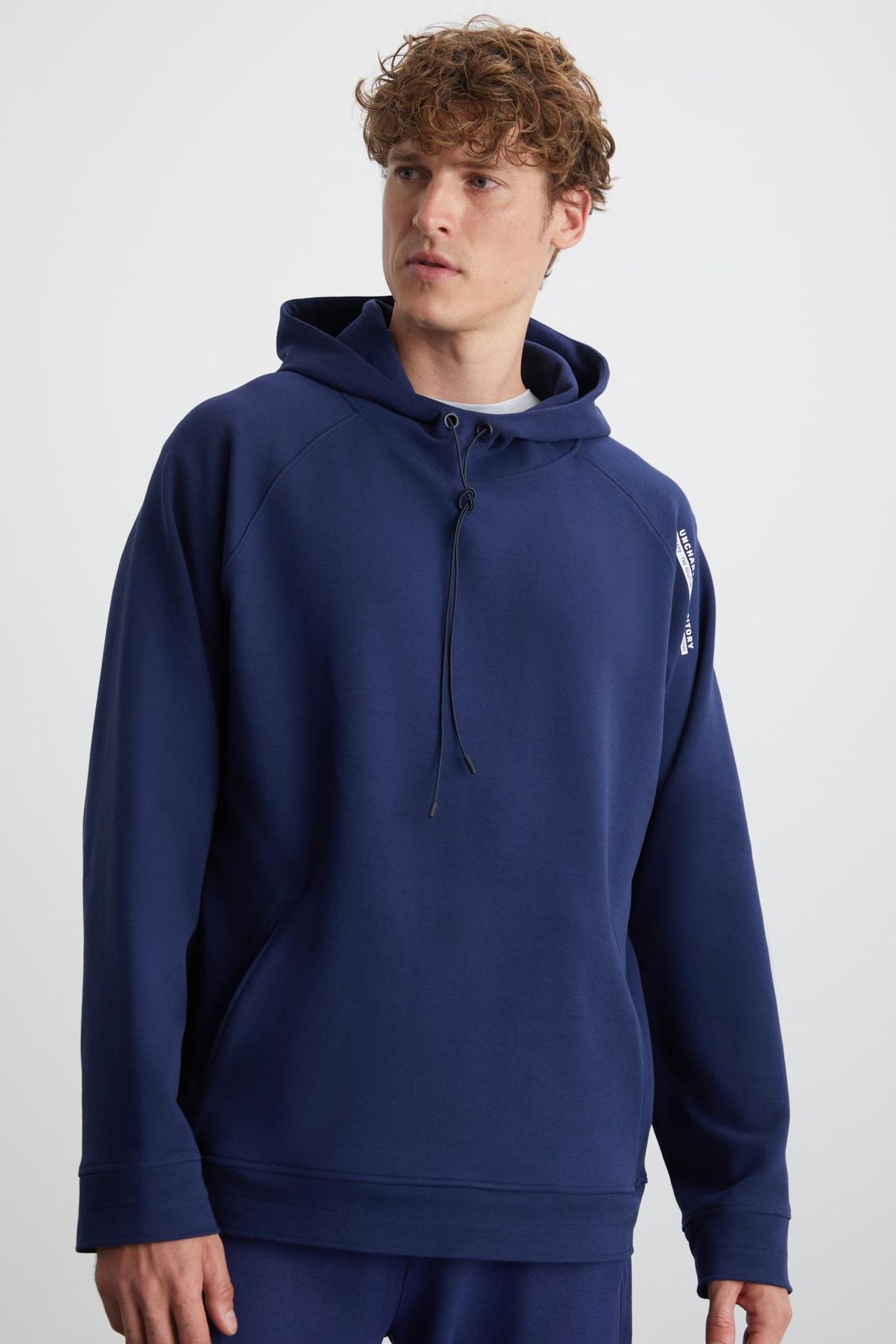 GRIMELANGE Cepli Düz Kapüşonlu Sweatshirt 3