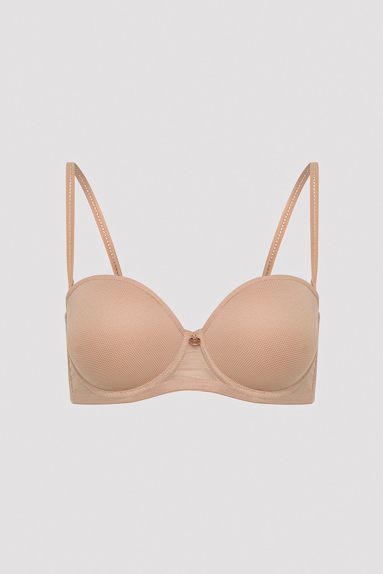 PENTI Underwired Knitted Bra With Removable Straps