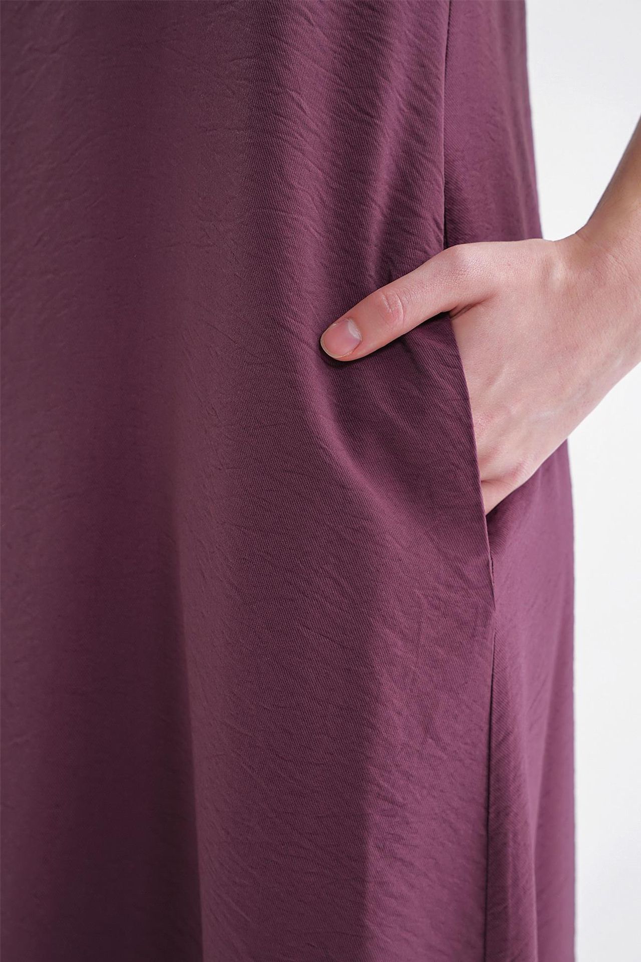 Mixray V-Neck Sleeveless Maxi Dress with Pockets 6