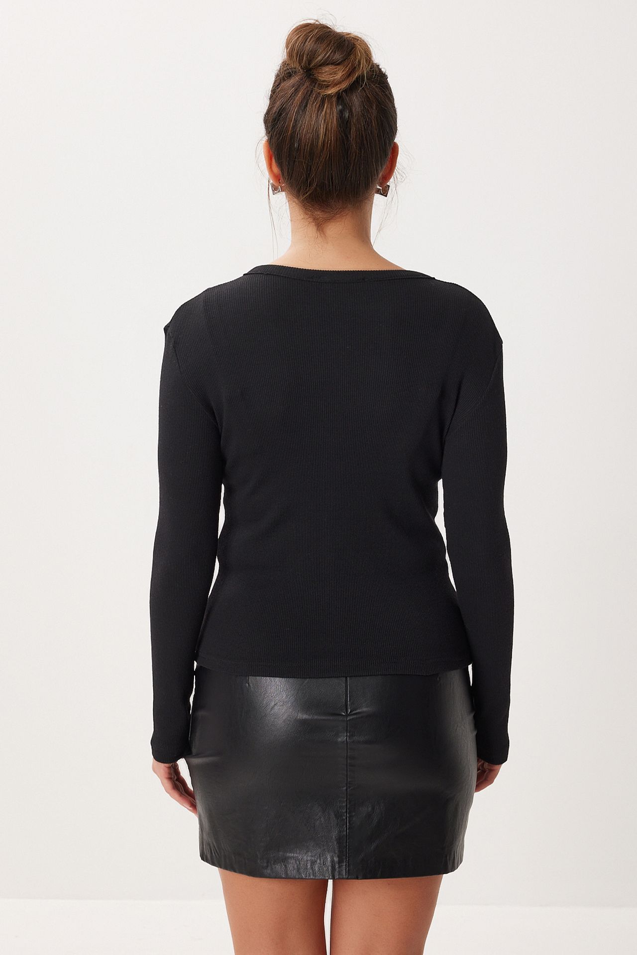 ISTANBUL Slim Fit Ribbed Knit Cardigan 5