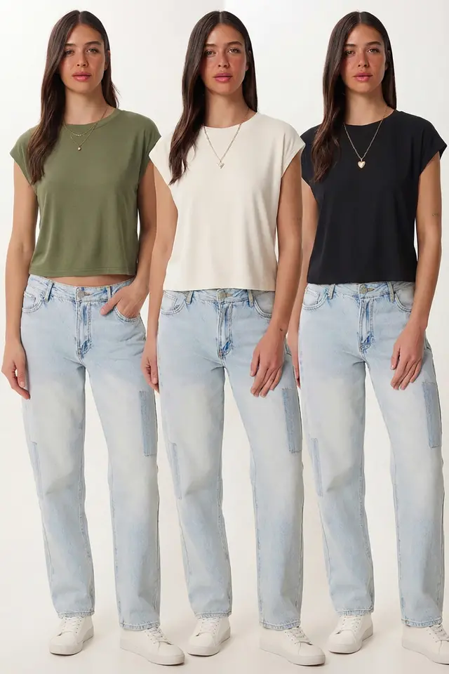 ISTANBUL Women's Crew Neck Short-Sleeve T-Shirt
