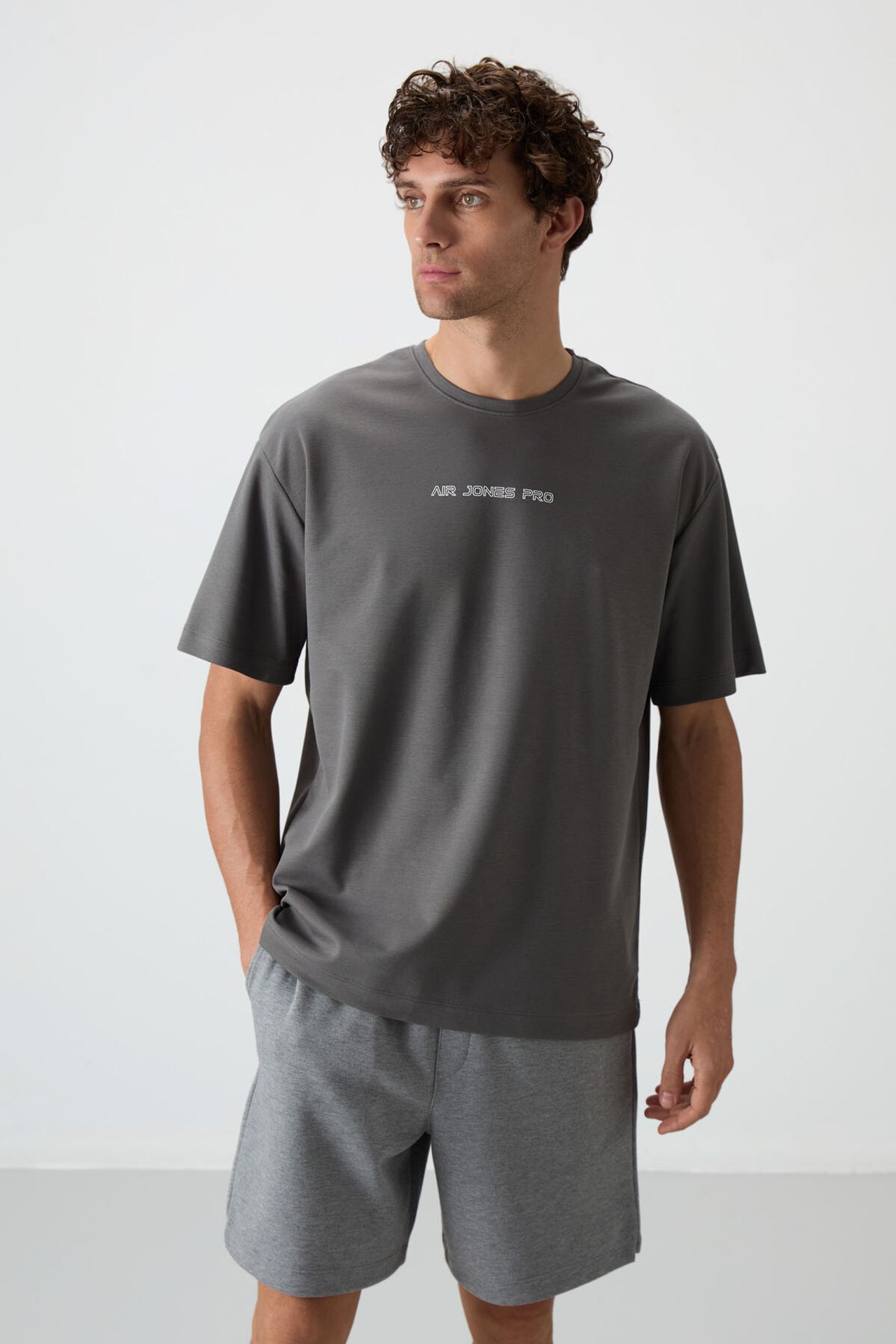 TOMMY Oversized Printed Crew Neck T-Shirt 1