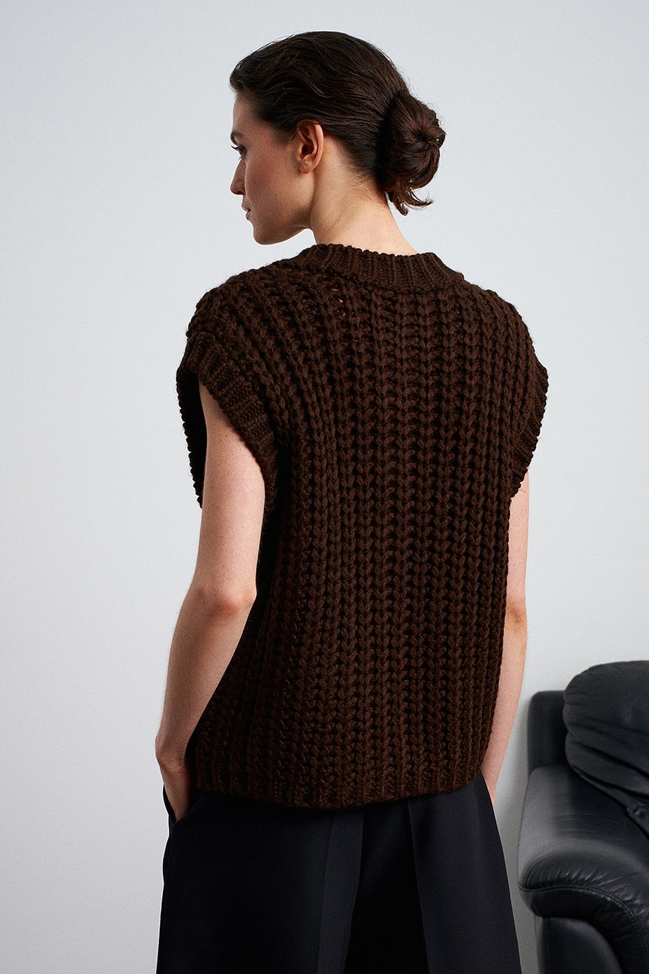 DILVIN Women's Acrylic Blend Sweater 3