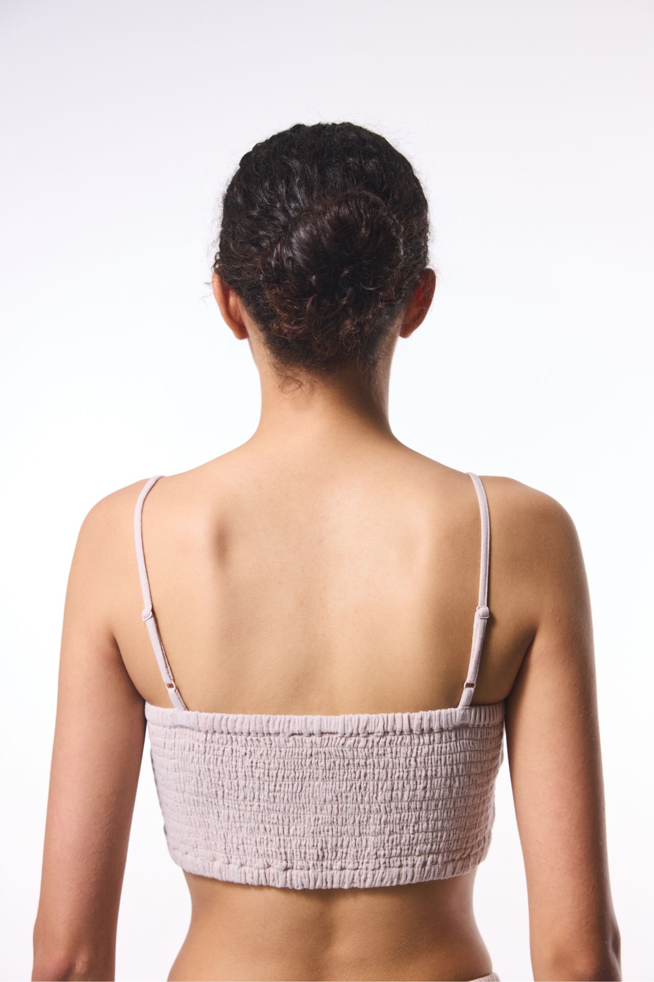 PENTI V-Neck Stone Women's Crop Top 2