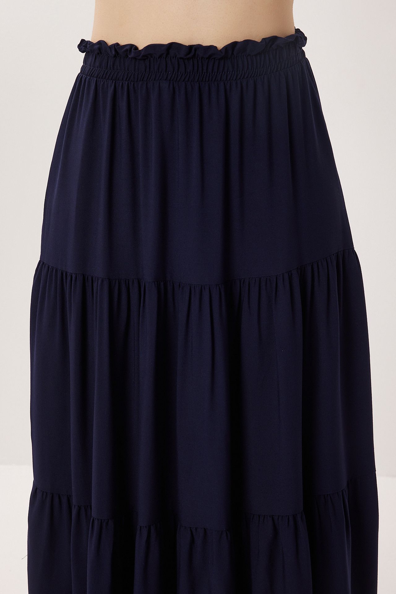 ISTANBUL High Waist A-Line Maxi Skirt 4