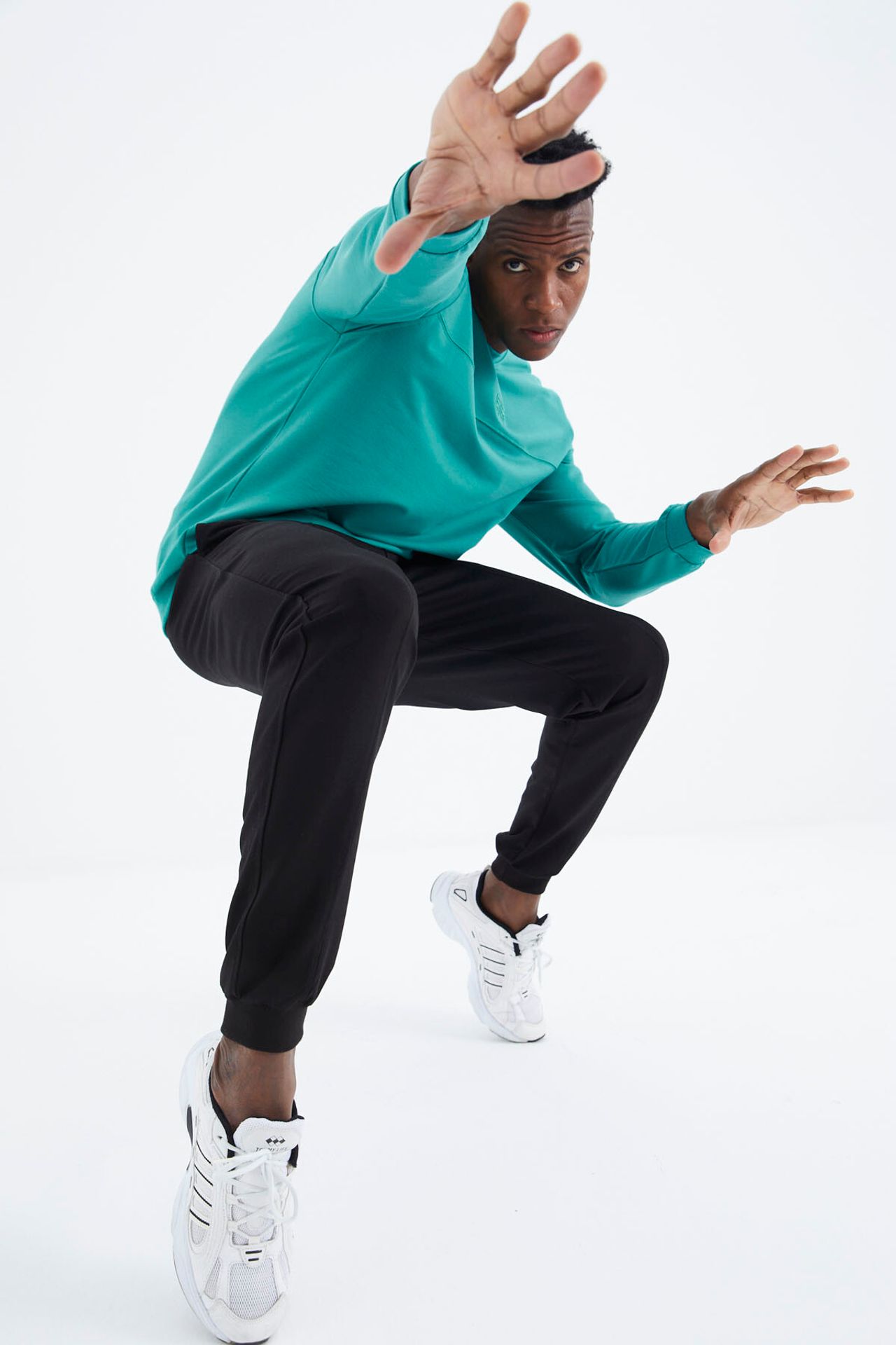 TOMMY Men's Fleece Sweatshirt And Pants Set 1