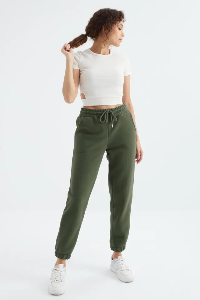 TOMMY Women's High Waist Jogger Sweatpants