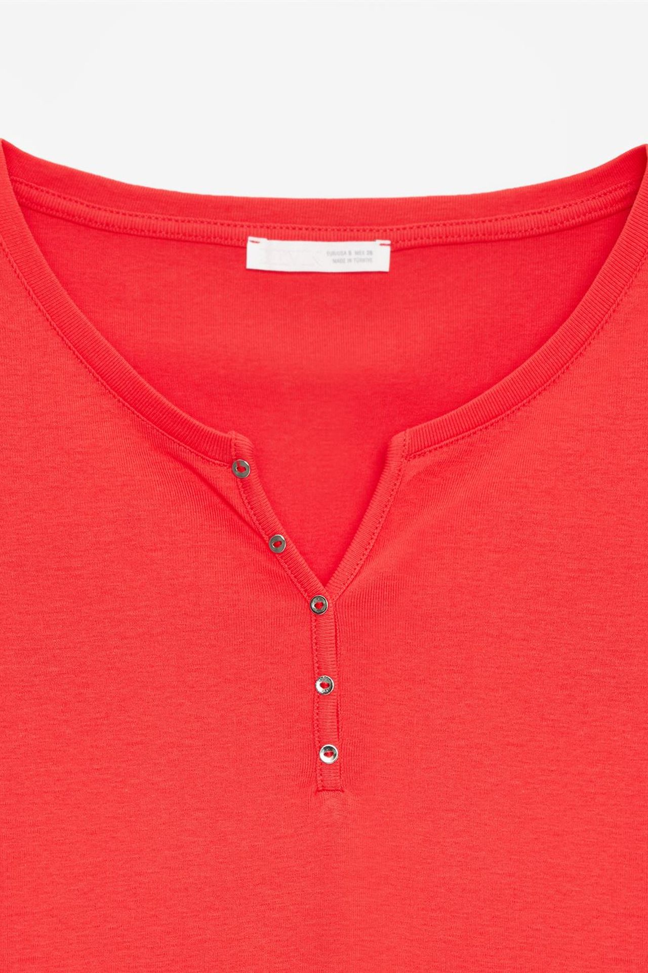 DILVIN Women's Slim Fit Cotton U-Neck T-Shirt 7