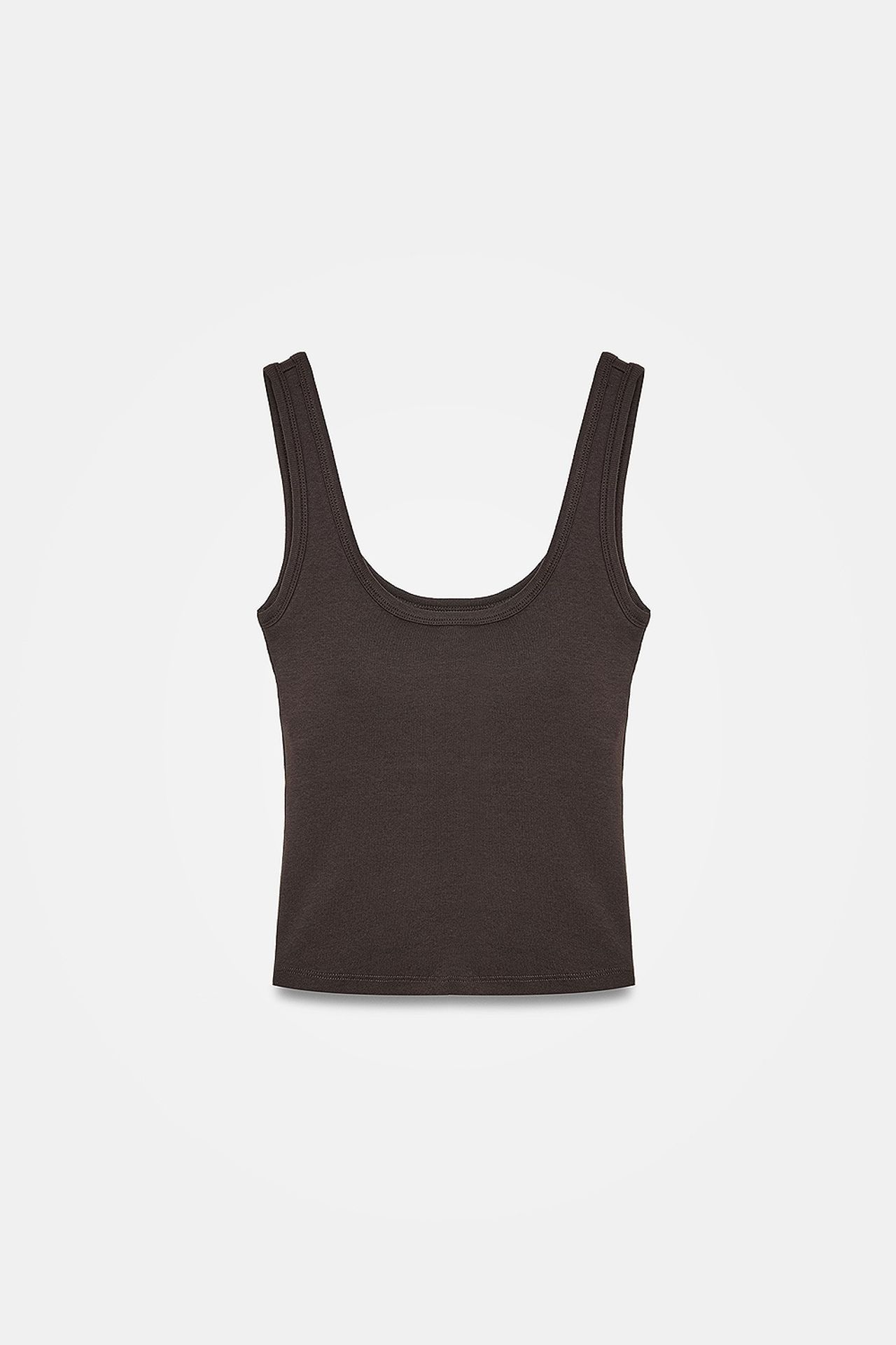 DILVIN Slim Fit Sleeveless Jersey Cami Blouse 6