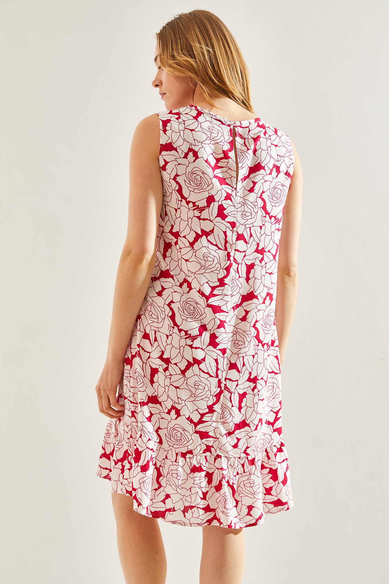 LUCCI Floral A-Form Dress