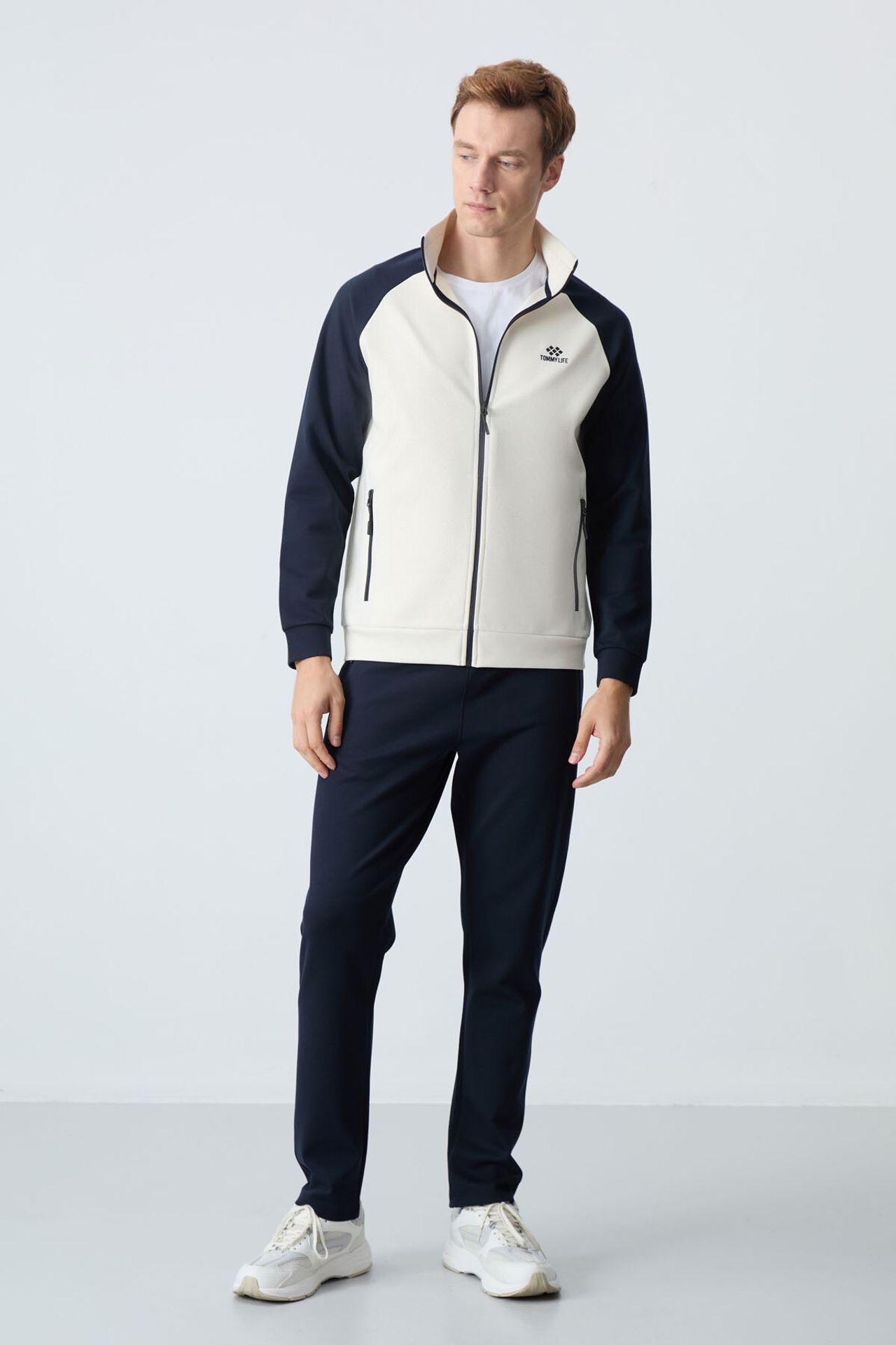 TOMMY Men's Color-blocked Knit Active Set 1