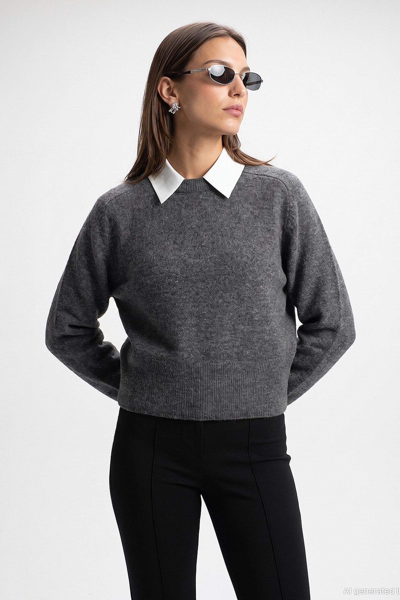 DILVIN Women's Knit Sweater 3