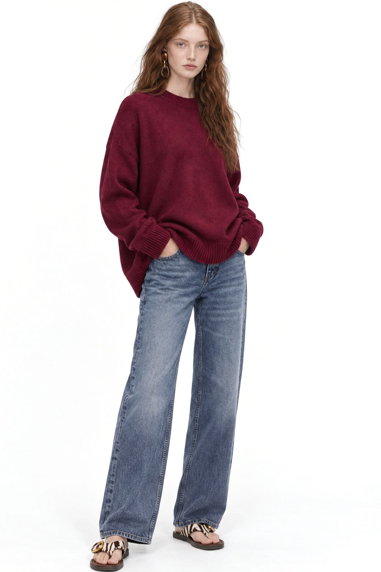 Mixray Oversized Knitwear Sweater 2