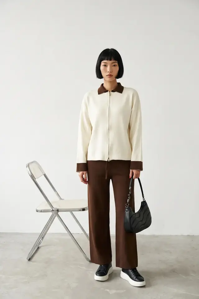 MY FASHION Örgü İkili Takım