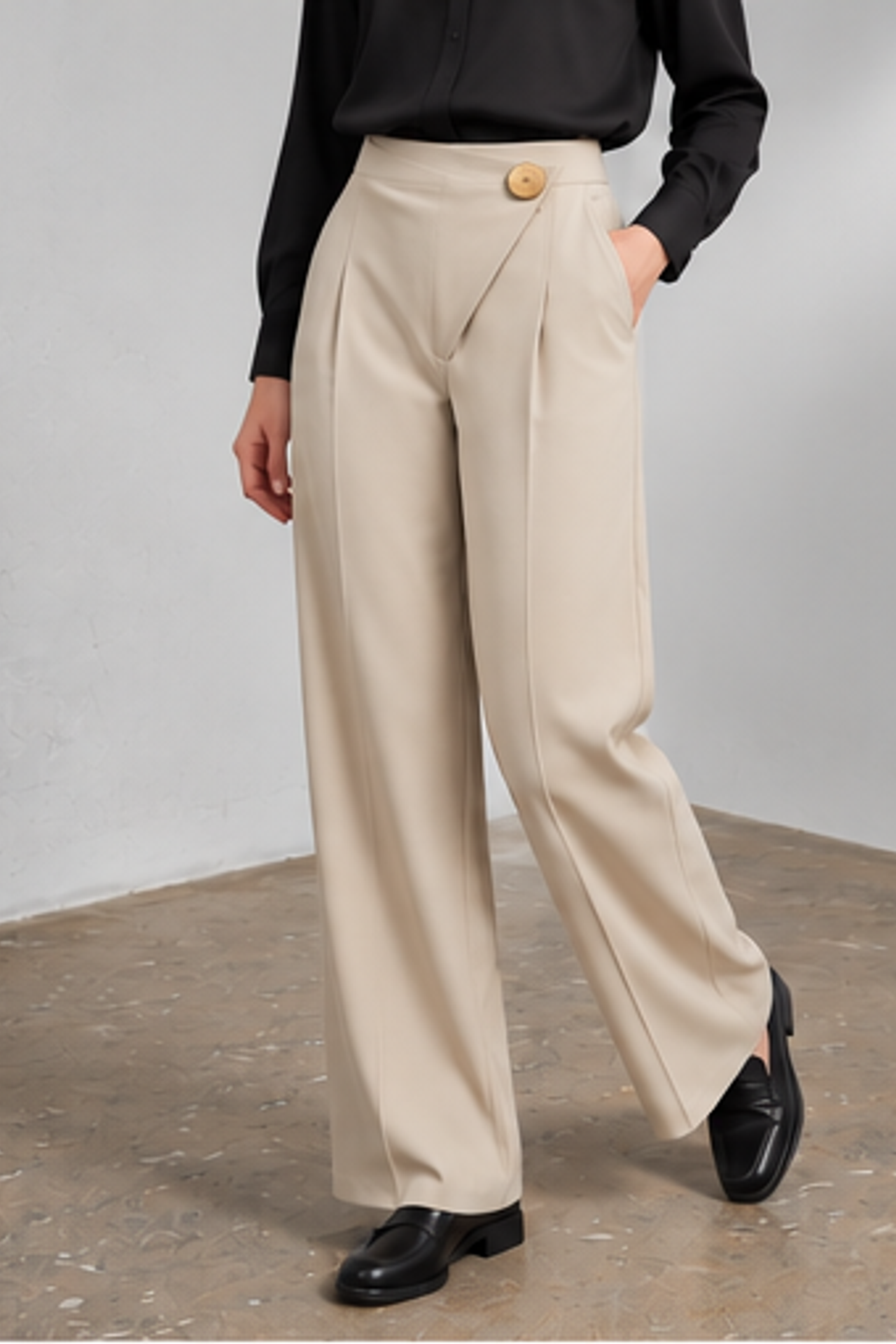 MY FASHION Straight Leg Pants 3