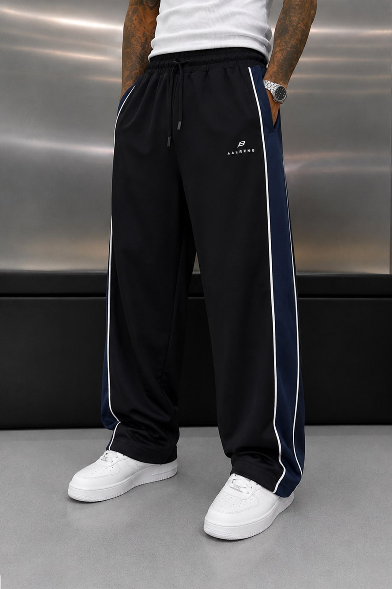 NOMARC Bol Geniş Paça Bağcıklı Jogger 1