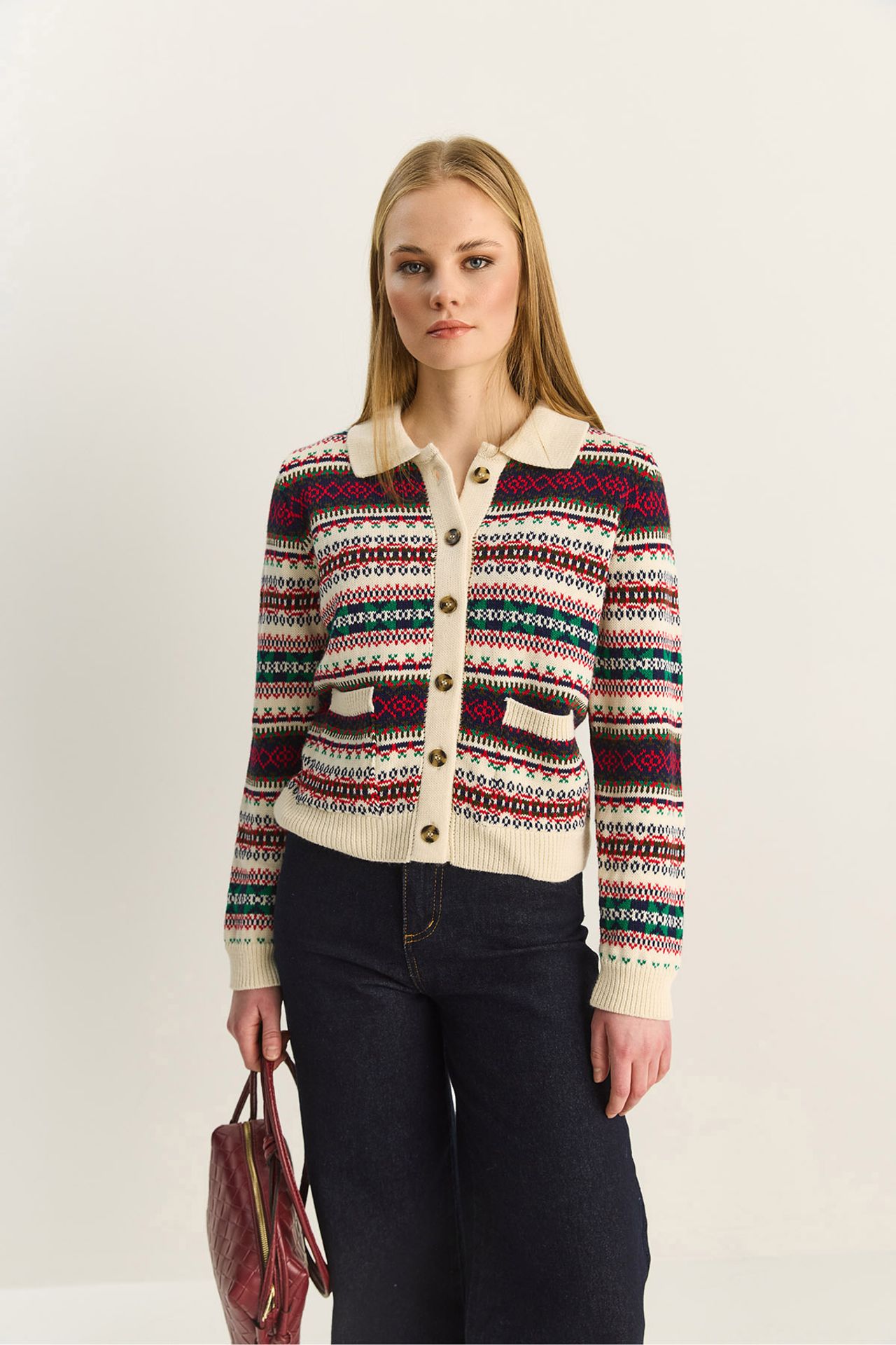 LUCCI Women's Knit Cardigan 3