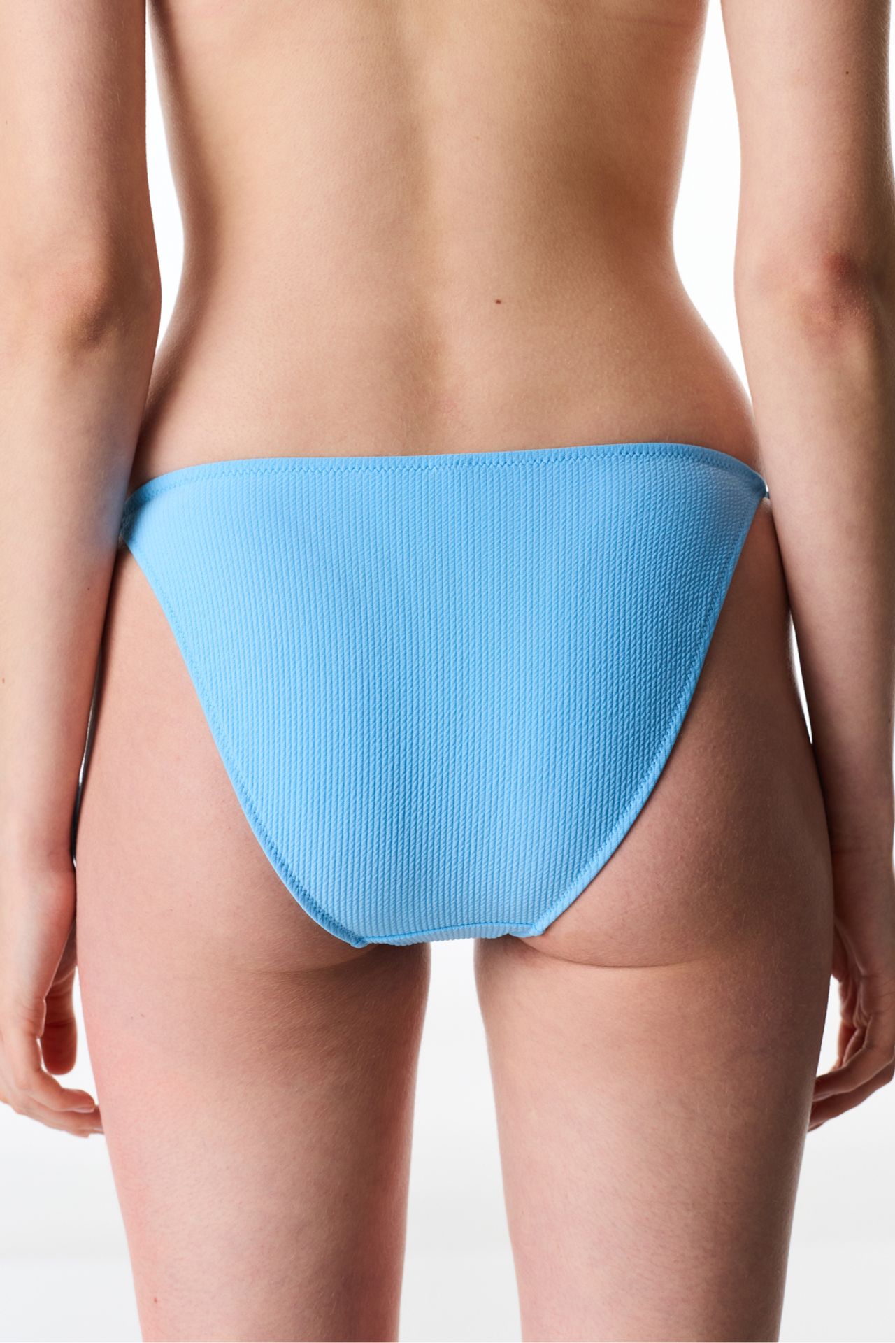 PENTI Eulina Textured Mid Waist Bikini Bottoms 2