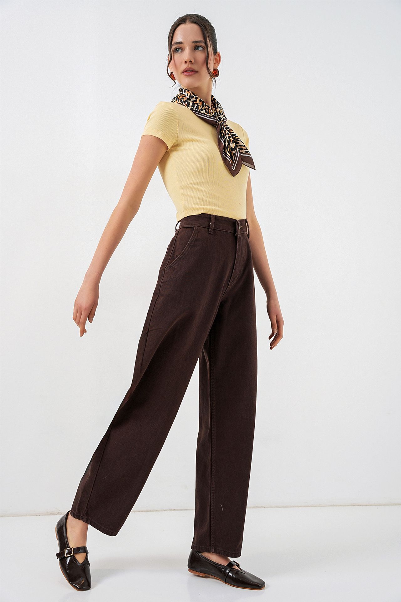 BDART Linen Blended Straight Leg Denim Jeans