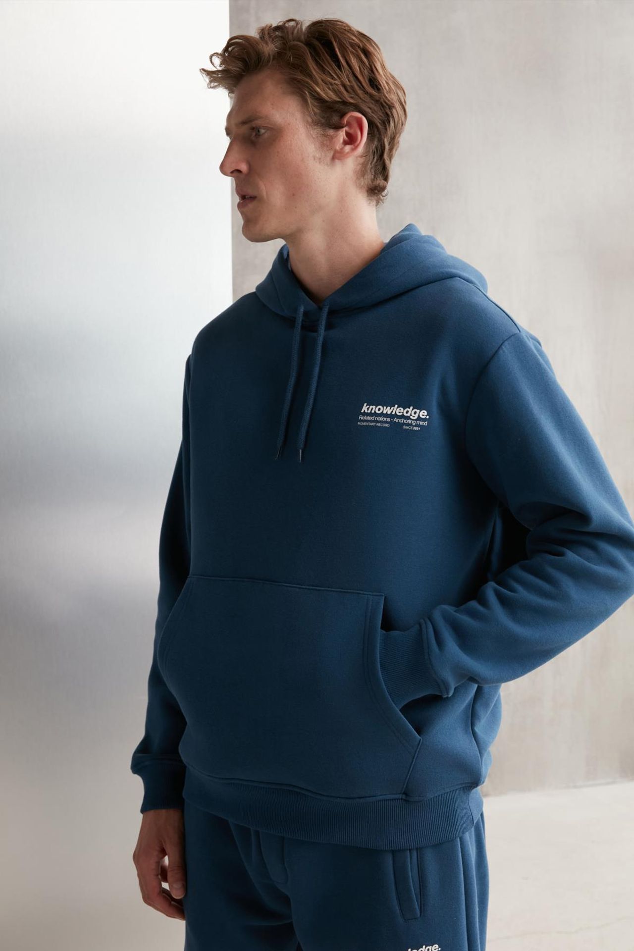 GRIMELANGE Baskılı Kapüşonlu Sweatshirt 3