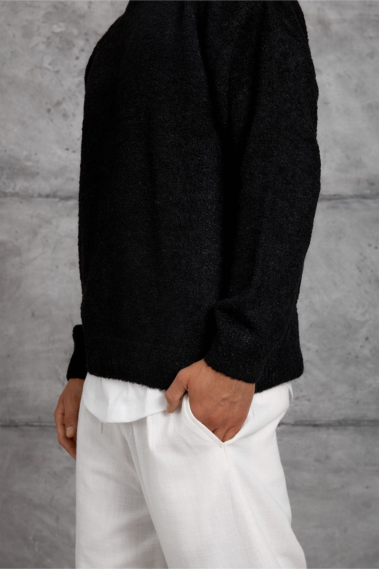 NOMARC Regular Fit Bisiklet Yaka Kazak 4