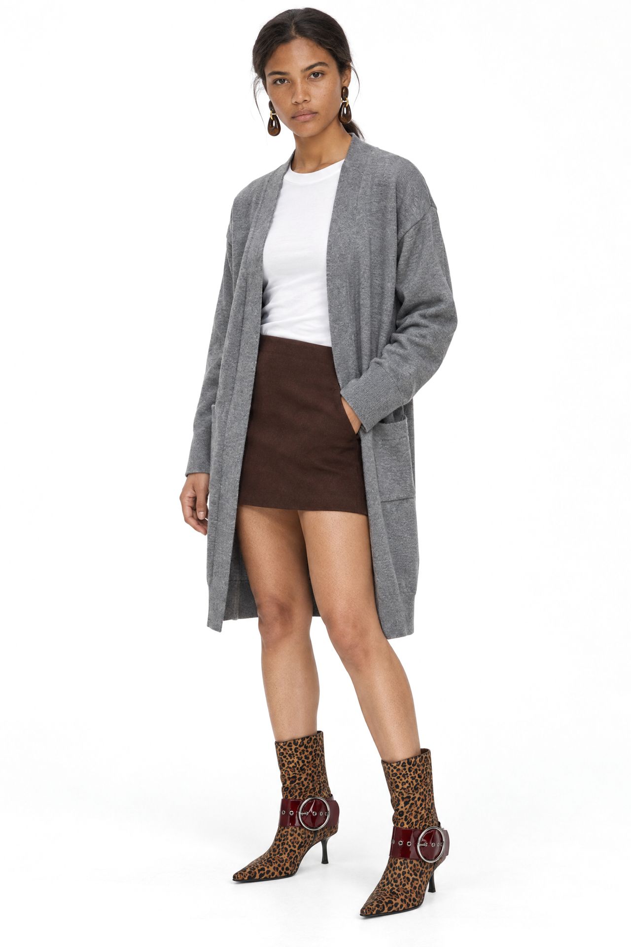 MIXRAY Cotton Cardigan 2