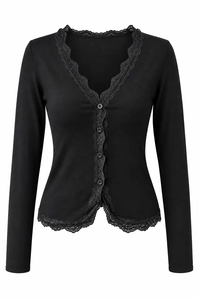 MIXRAY Long Sleeve Blouse