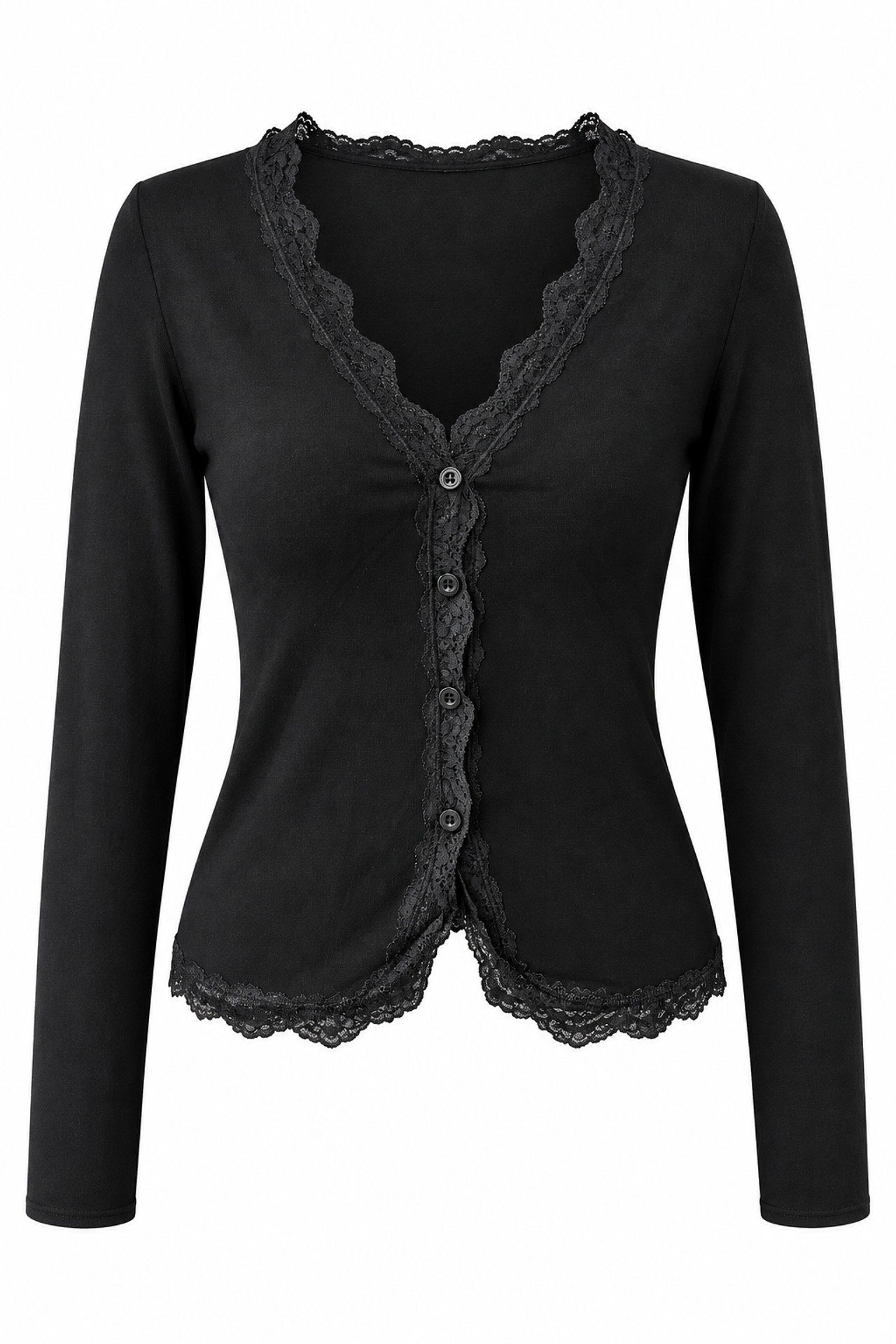 MIXRAY Long Sleeve Blouse 1