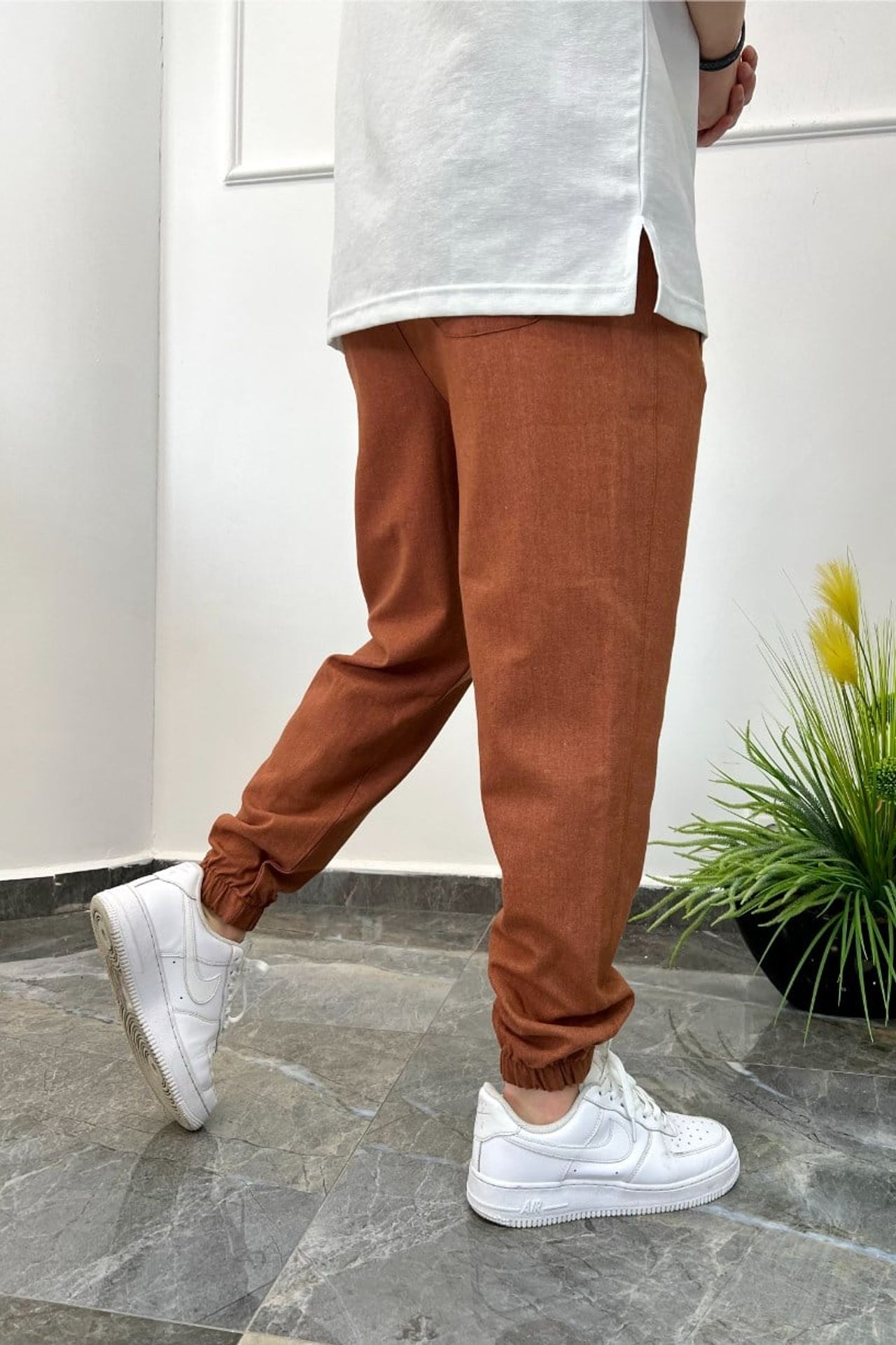 NOMARC Büzme İpli Uzun Jogger Pantolon 2