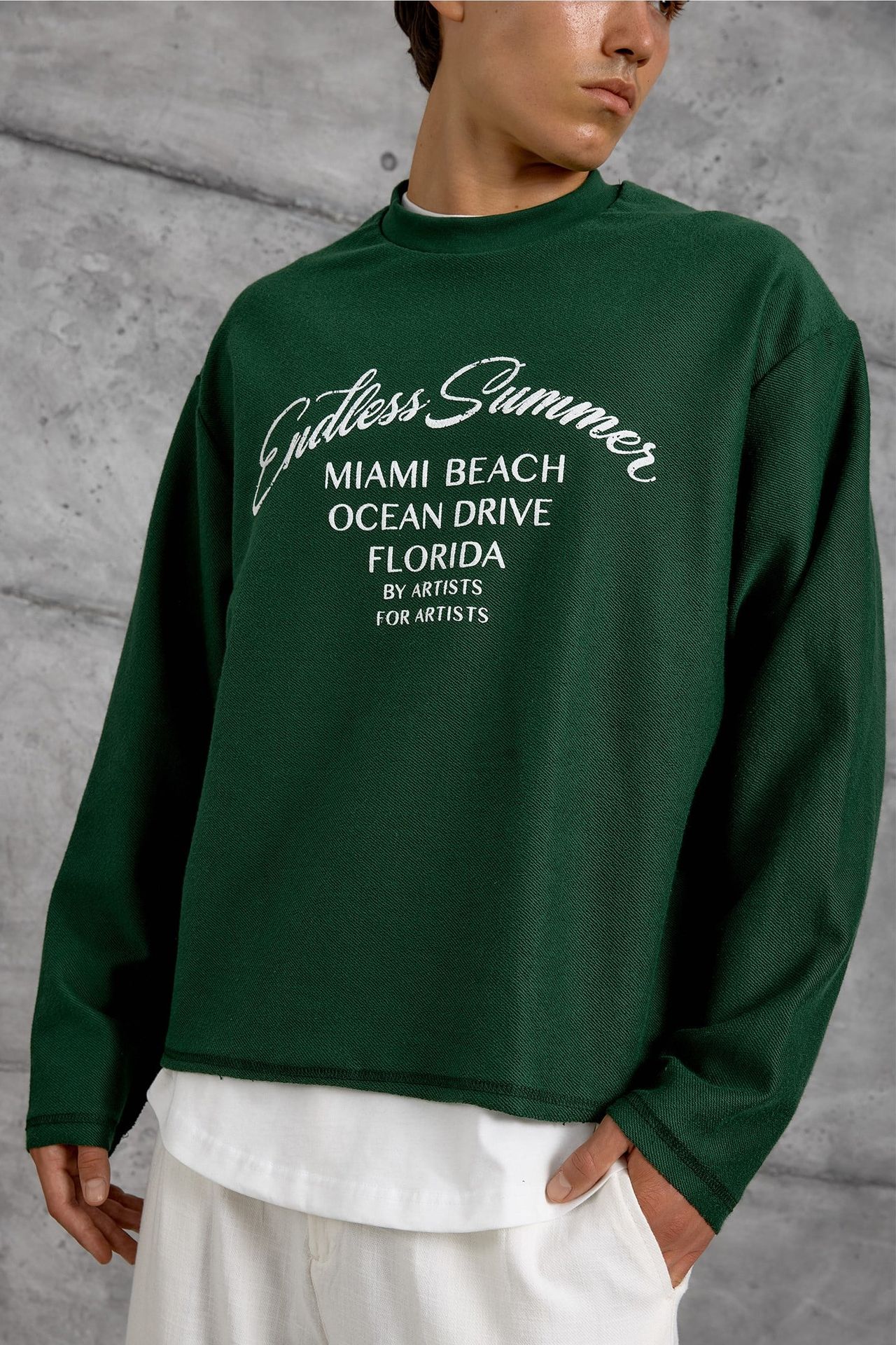 NOMARC Rahat Bisiklet Yaka Sweatshirt 2