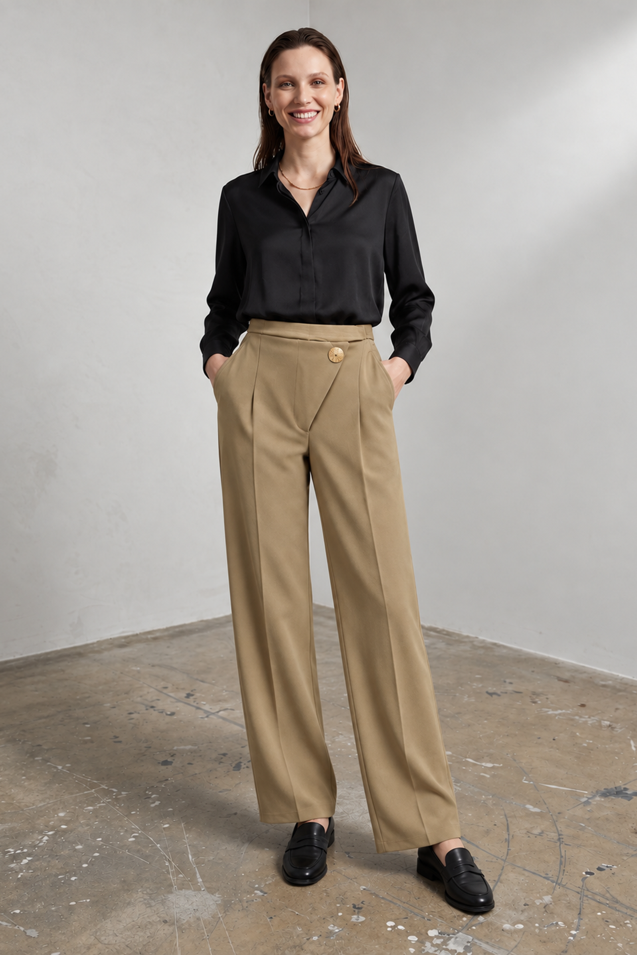 MY FASHION Düz Paça Pantolon 4