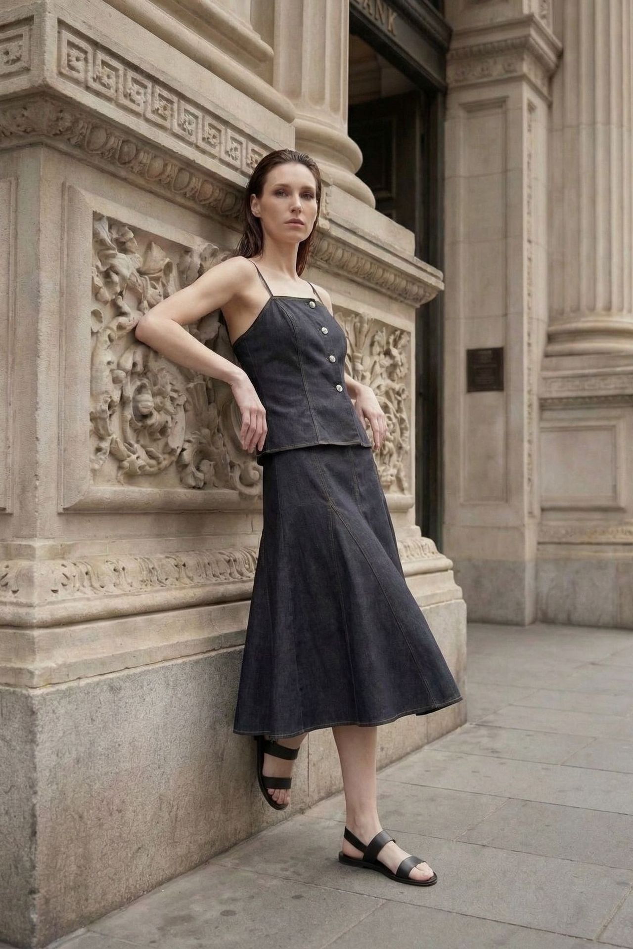 MY FASHION Women’s Cotton-Lycra Two-Piece Coord 2