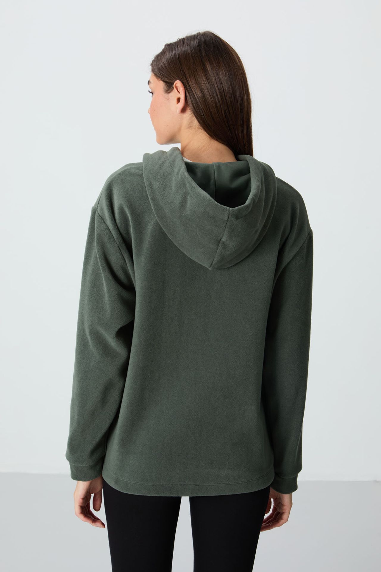 TOMMY Oversized Hooded Plush Sweatshirt 5
