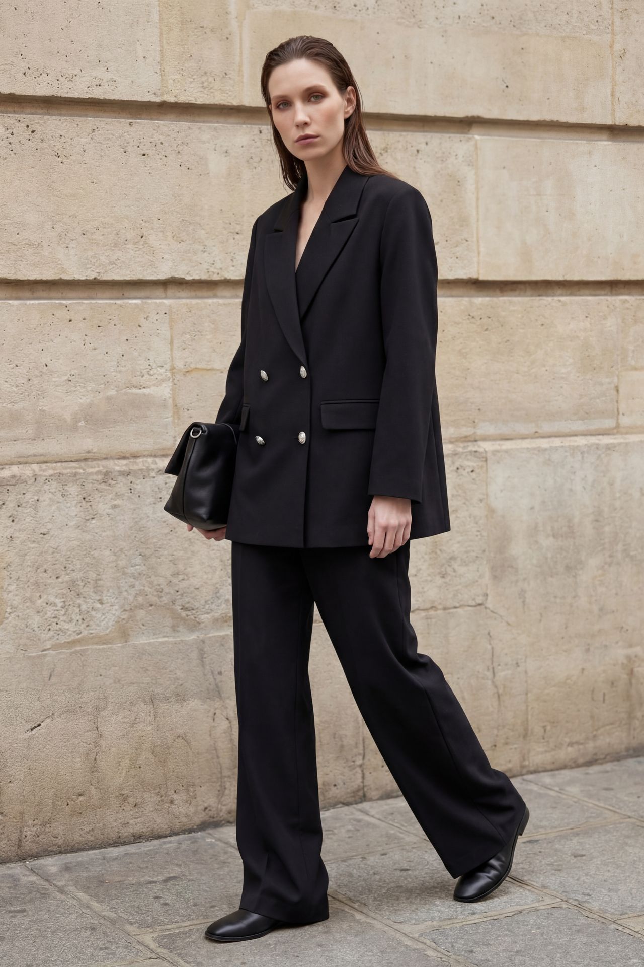 MY FASHION Buttoned Blazer Jacket 1