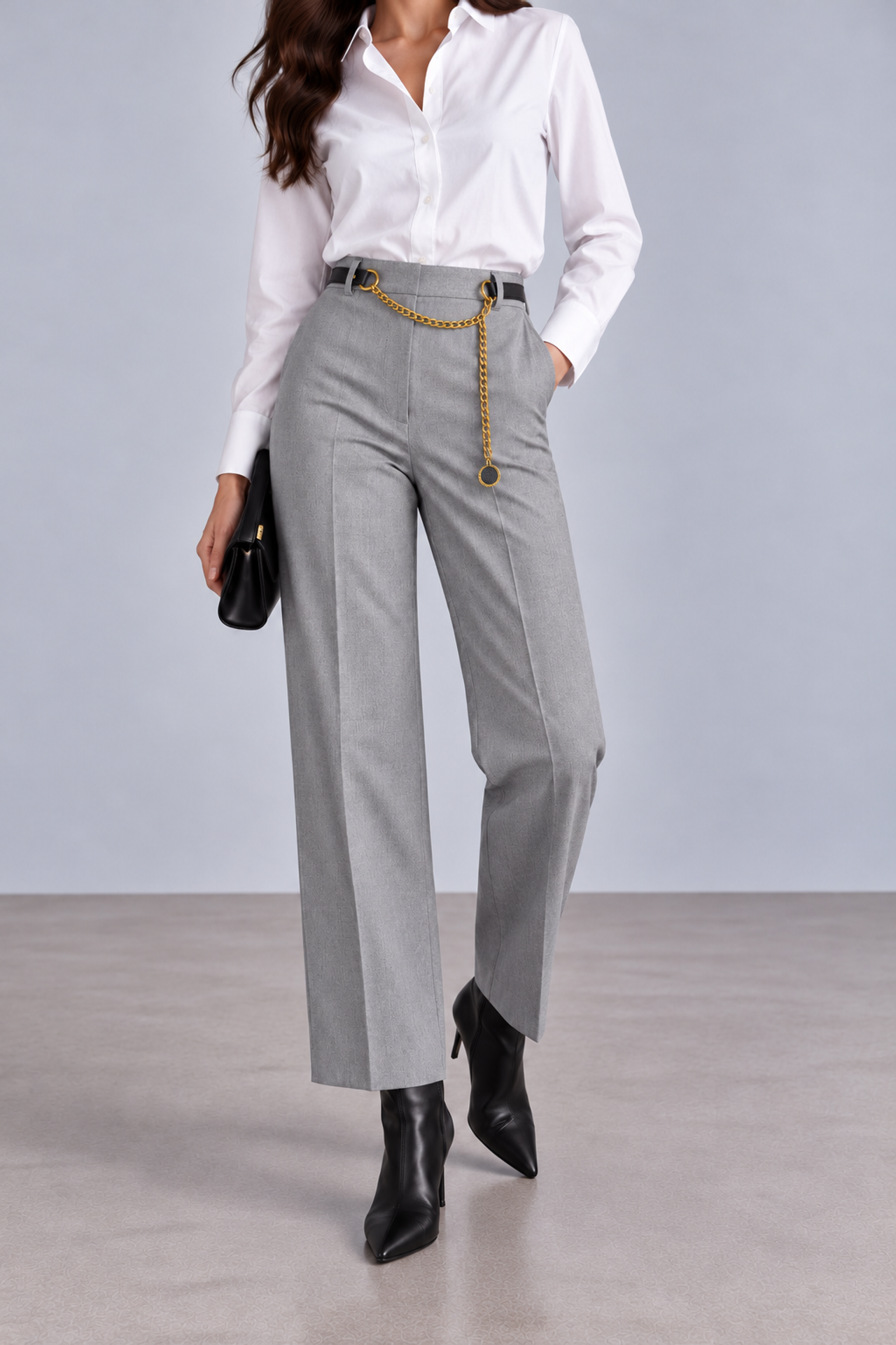 MY FASHION Straight-Leg Pants 2